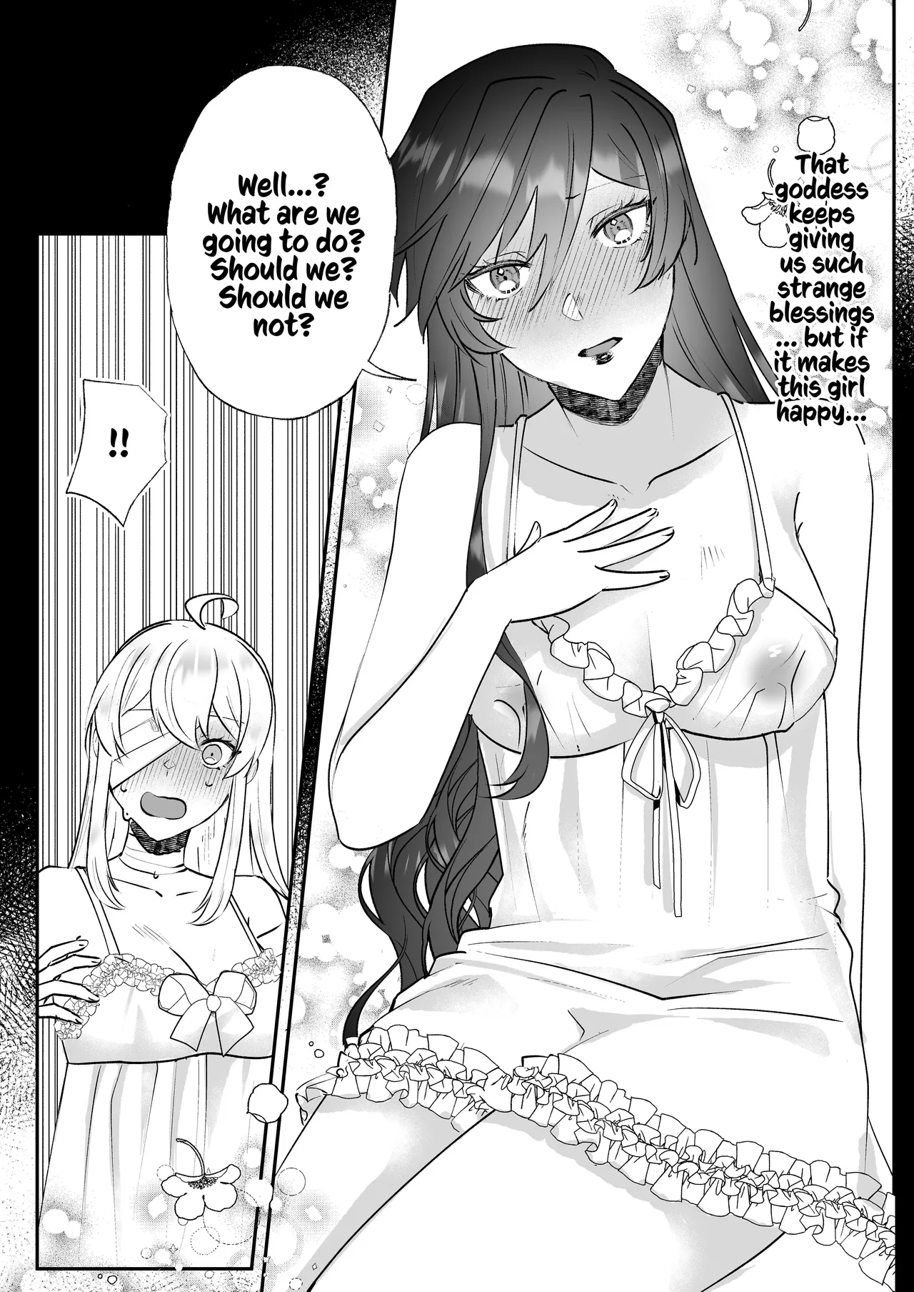 [Kyoutansan (Daizu)] Danzai Route o Kaihi Shiyou to Shita Akuyaku Reijou wa Futanari Seijo no Imouto ni Dekiai Saremashita 2 | While Trying to Avoid Her Downfall, the Villainess Winds up Adored by her (Futa) Saint of a Sister! 2 [English] [Kusanuu] page 12 original parody - sole female multi-work series hentai manga - read online free