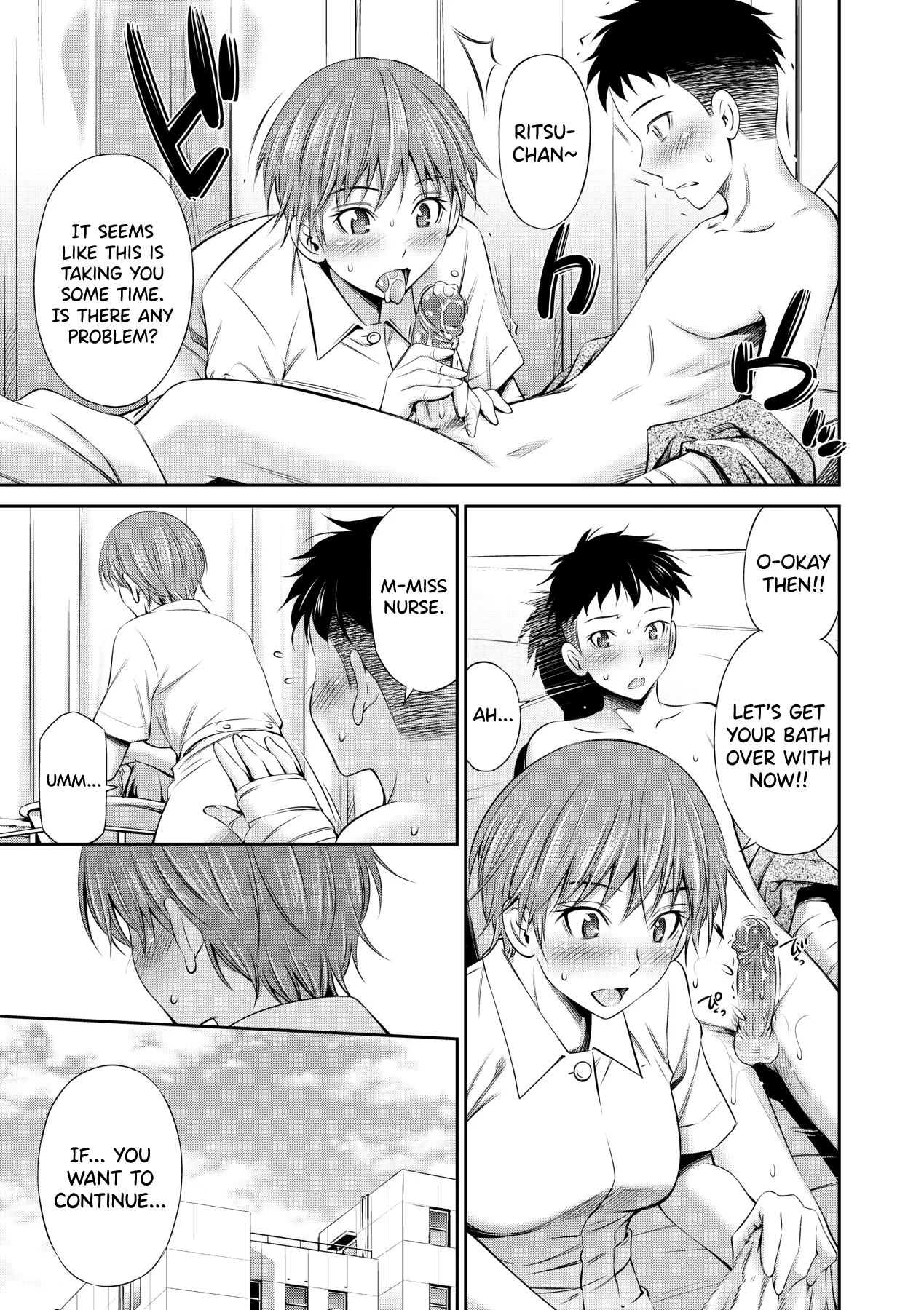 Hataraku Kangoshi no Sei Jijou page 152 - nakadashi beauty mark hentai manga - read online free