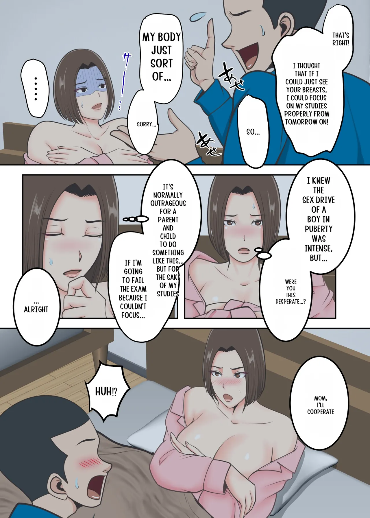 Oni no Kyouiku Mama ga Musuko to Amaama SEX made page 20 original parody - milf big breasts hentai manga - read online free
