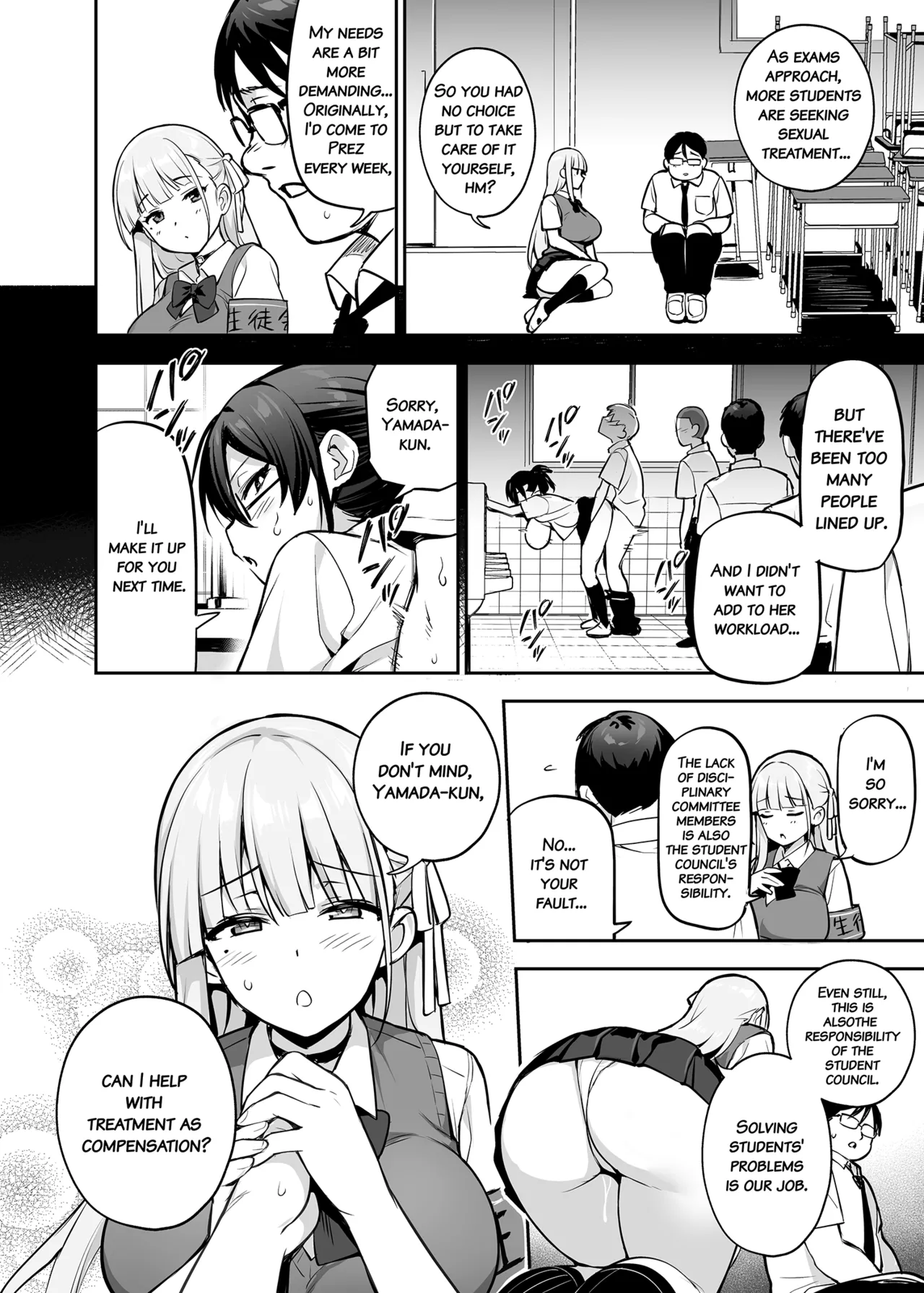 Akogare no Seitokaichou ga Kyonyuu Sugiru Ken 2 12 - Page 2