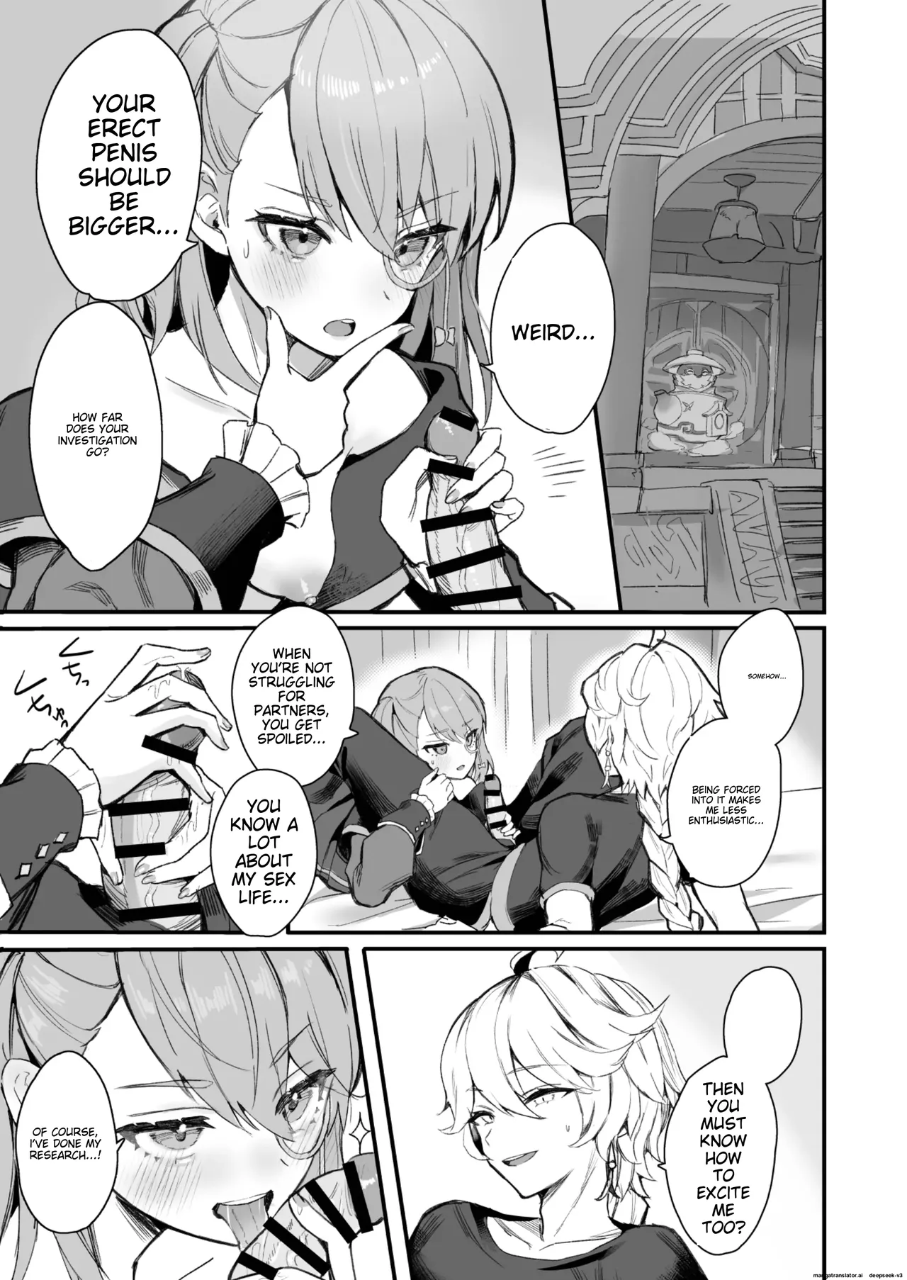 HoYoLUV page 43 featuring lynette genshin impact parody - big breasts nakadashi hentai manga - read online free