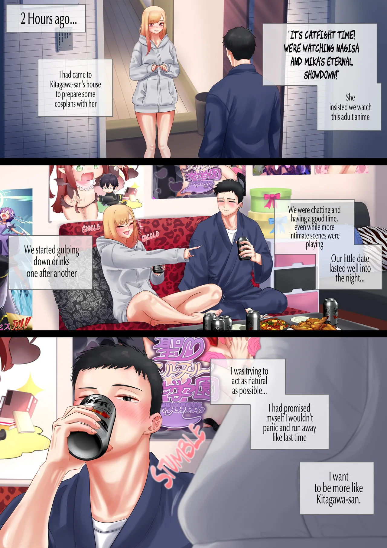 My Dress-Up Fuck Buddy page 84 featuring wakana gojou sono bisque doll wa koi o suru parody - sole female sole male hentai manga - read online free