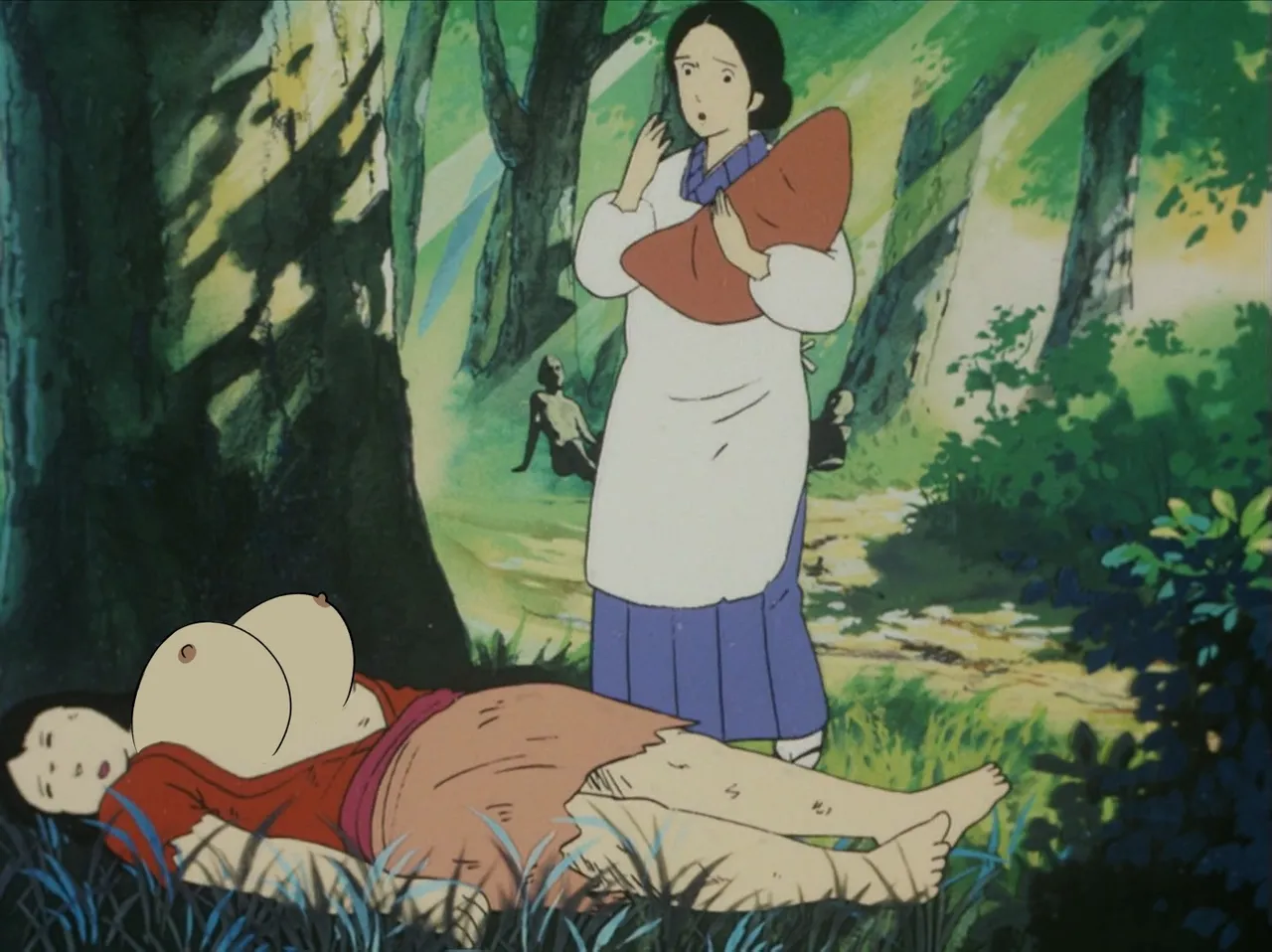 Barefoot Gen page 176 - caption hentai manga - read online free