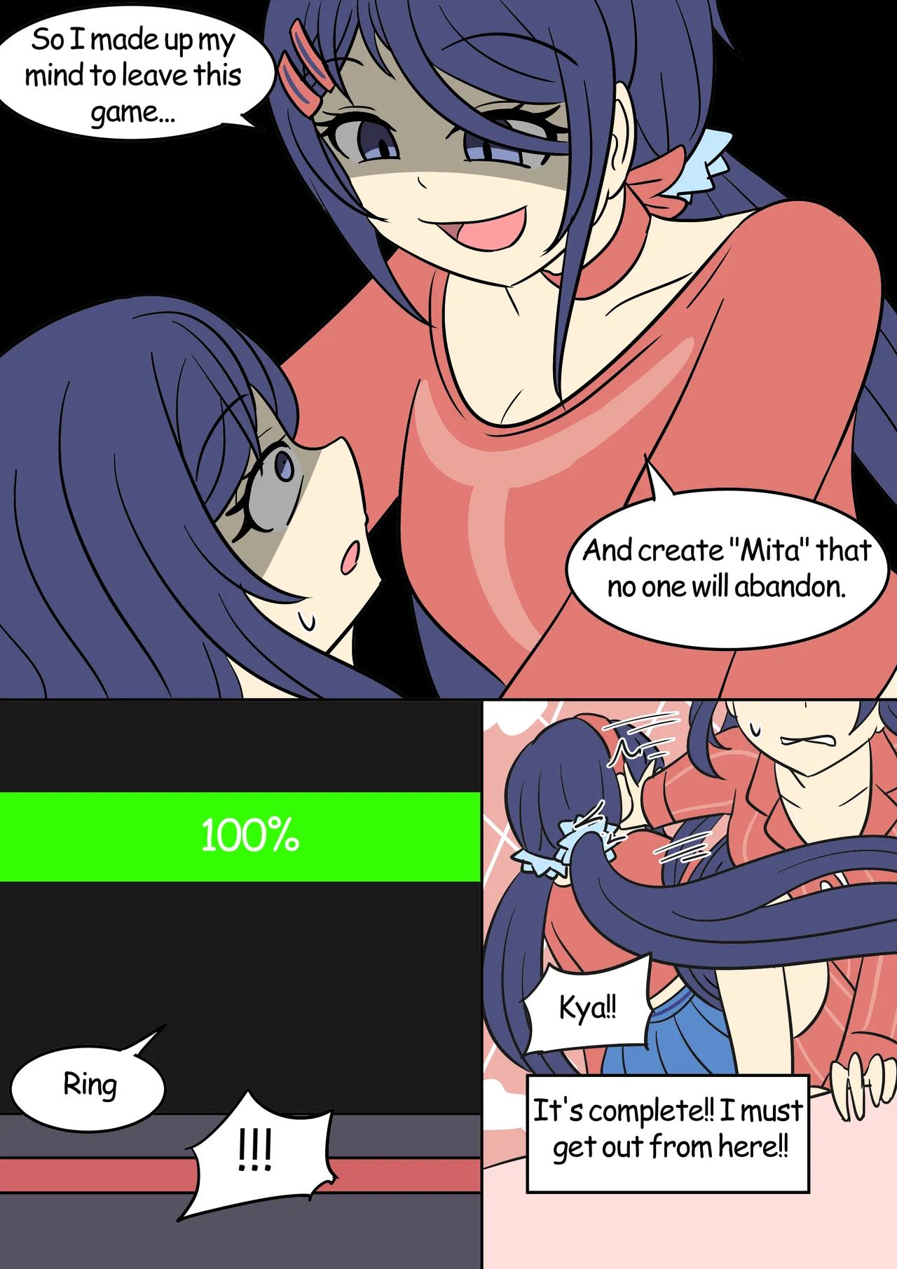 Mita Download page 32 featuring mita miside parody - full color femdom hentai manga - read online free