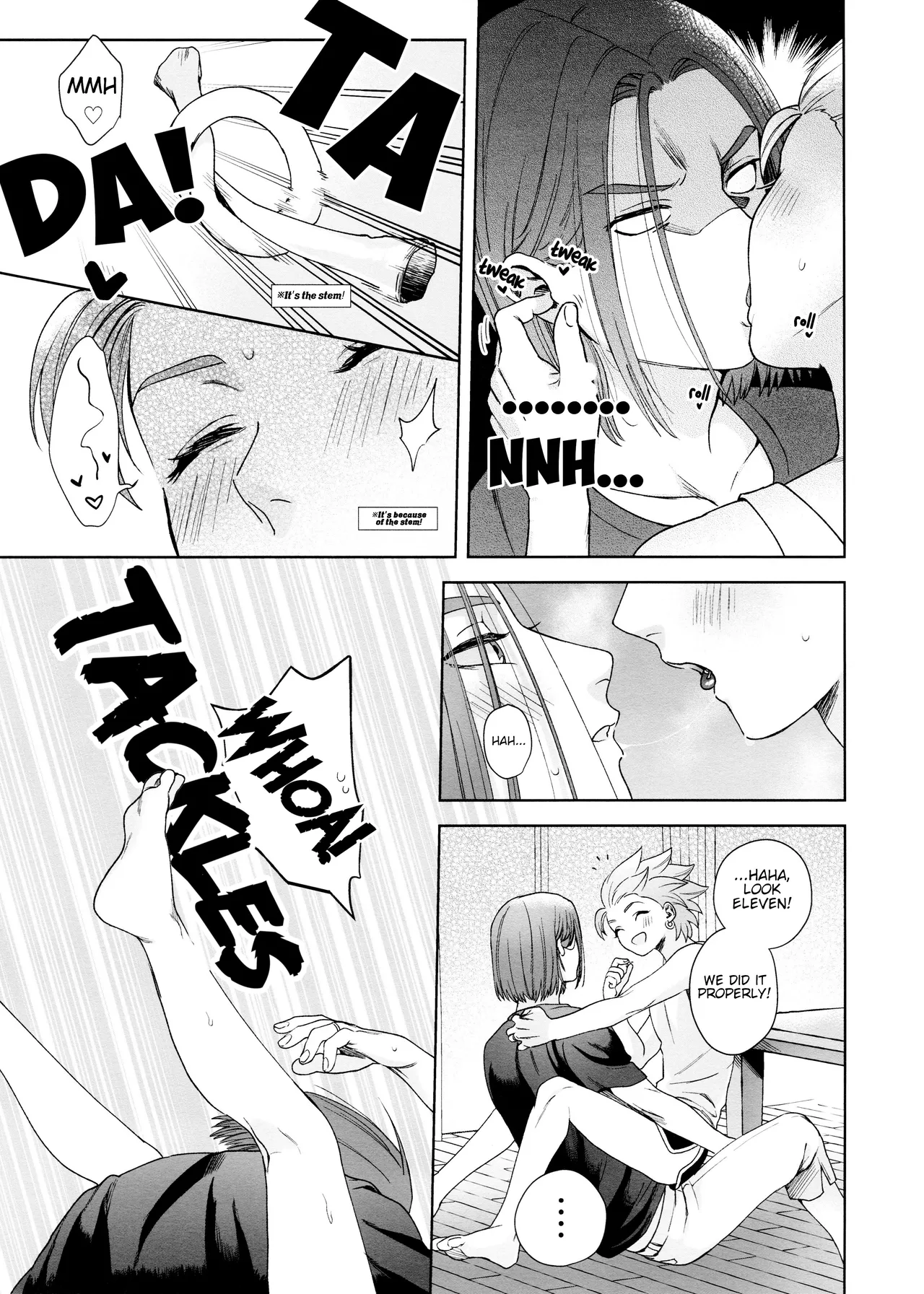 Rain and Sweat page 17 featuring camus dragon quest xi parody - rough translation kissing hentai manga - read online free