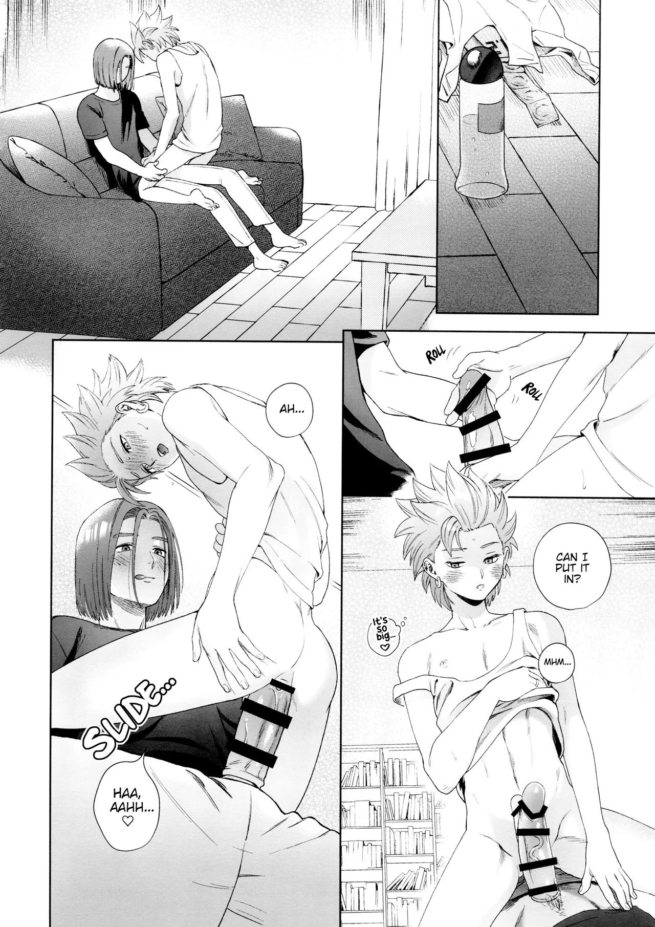 Rain and Sweat page 22 featuring camus dragon quest xi parody - rough translation kissing hentai manga - read online free