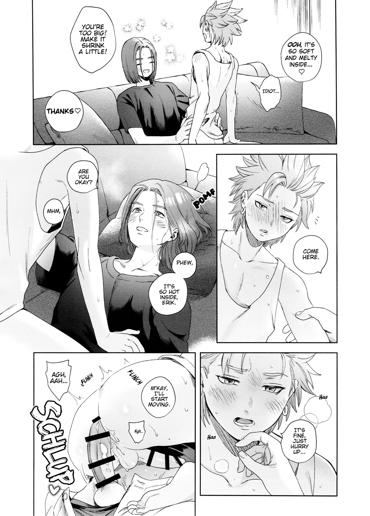 Rain and Sweat page 23 featuring camus dragon quest xi parody - rough translation kissing hentai manga - read online free