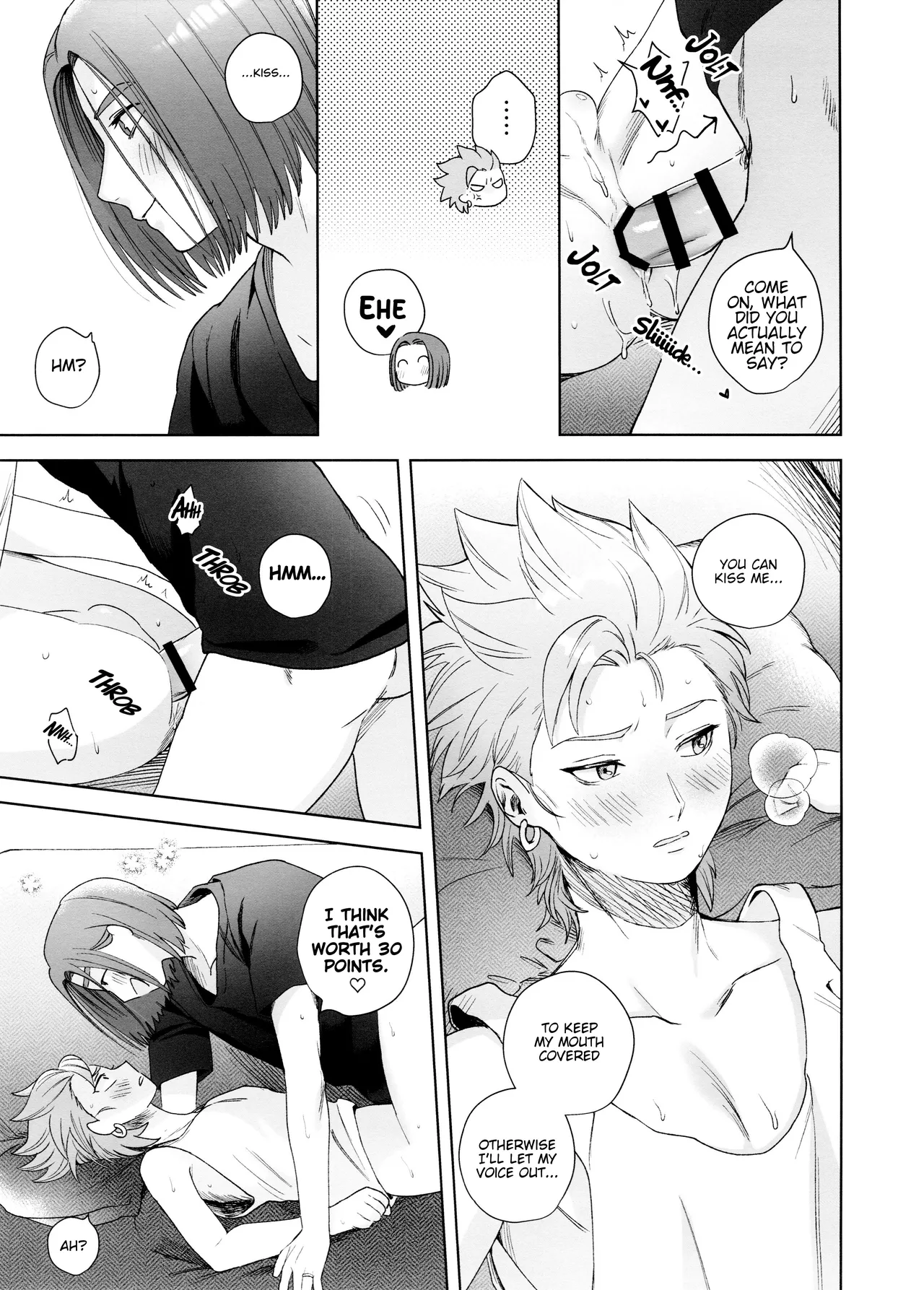 Rain and Sweat page 35 featuring camus dragon quest xi parody - rough translation kissing hentai manga - read online free