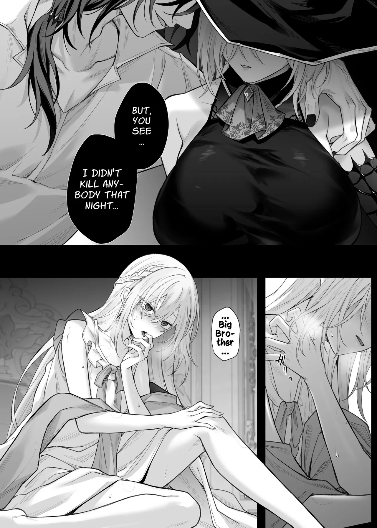 Juketsu no Majo Alexia wa Mou Otoko ni Modorenai | The Cursed Blood Witch Alexia Can Never Go Back to Being a Man page 50 original parody - nakadashi gloves hentai manga - read online free