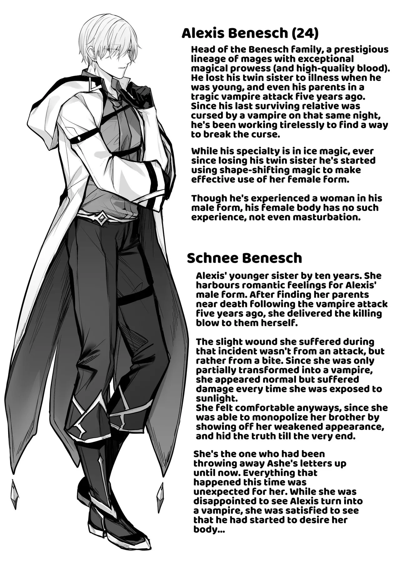 Juketsu no Majo Alexia wa Mou Otoko ni Modorenai | The Cursed Blood Witch Alexia Can Never Go Back to Being a Man page 52 original parody - leg lock big breasts hentai manga - read online free