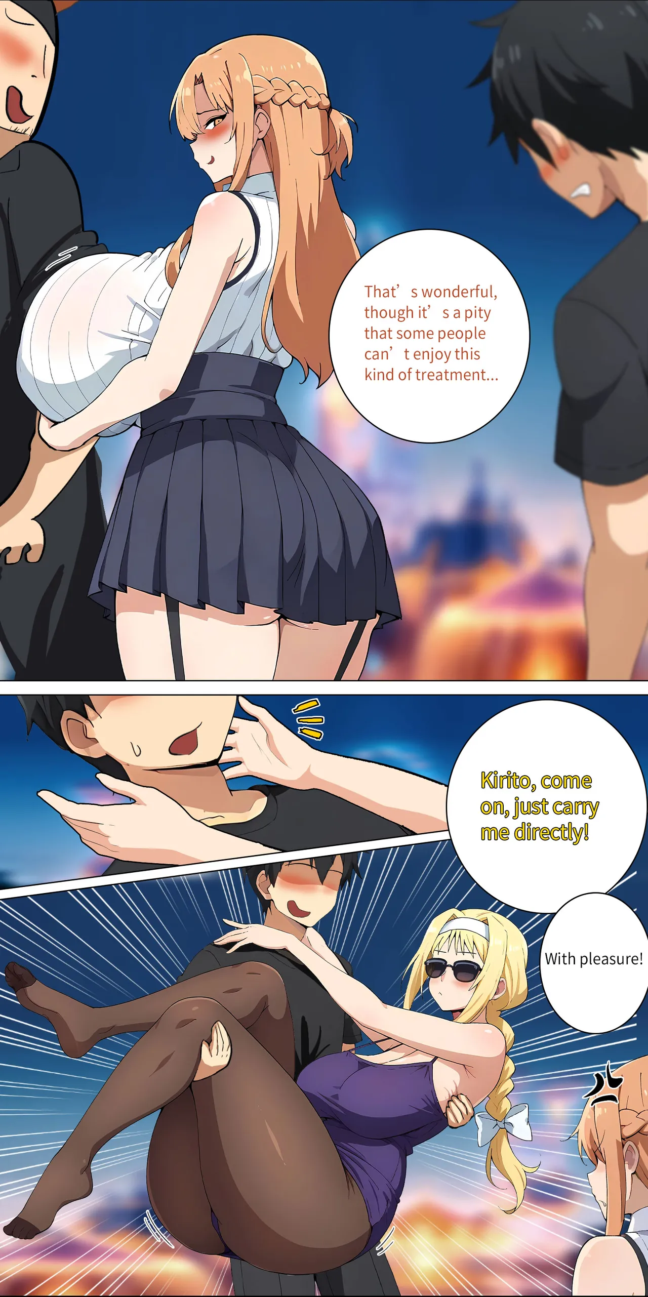 Asuna family 1-19 page 151 featuring yui sword art online parody - milf big breasts hentai manga - read online free