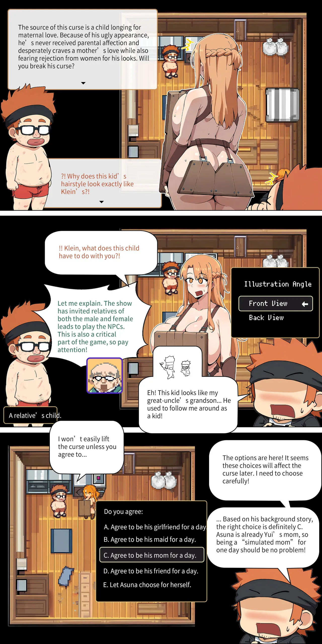 Asuna family 1-19 page 194 featuring yui sword art online parody - milf big breasts hentai manga - read online free