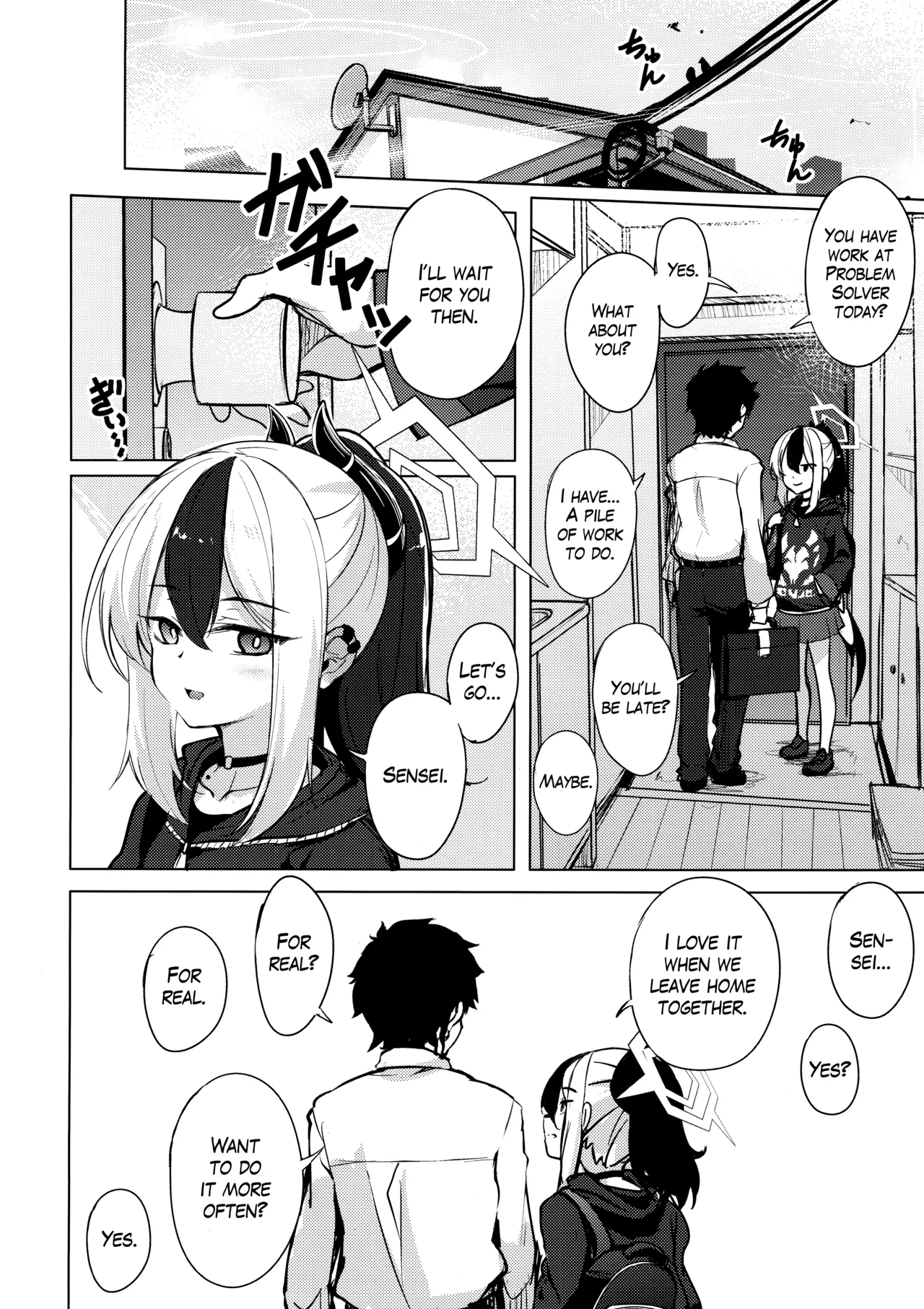 Kayoko to Iru Ichinichi | A Day with Kayoko page 15 featuring sensei blue archive parody - sole female sole male hentai manga - read online free