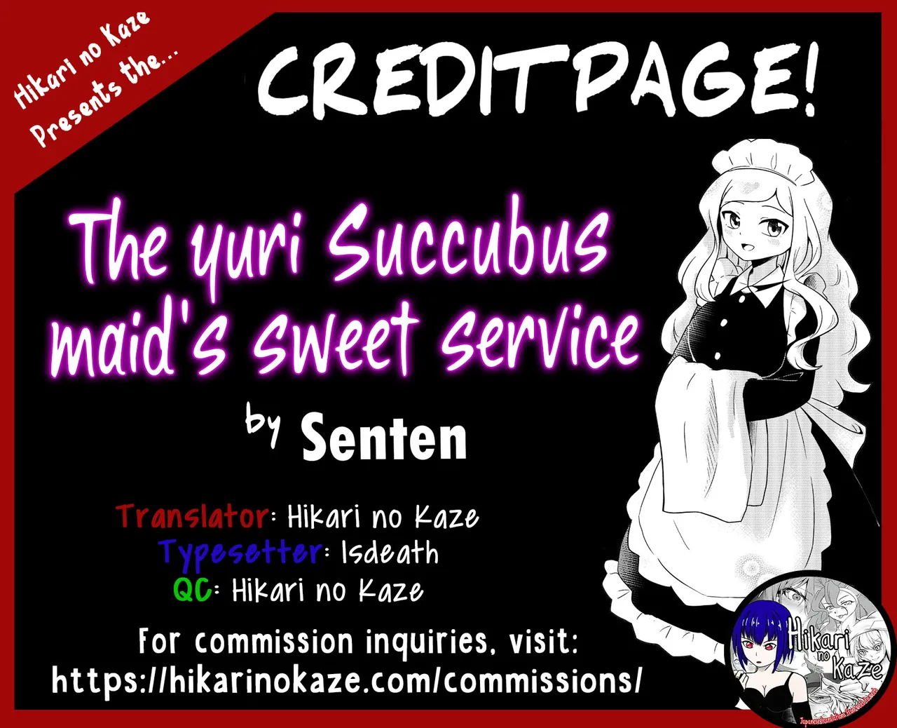 Yuri Succu Maid no Amaama Gohoushi | The Yuri Succubus Maid's Sweet Service page 31 original parody - full censorship yuri hentai manga - read online free