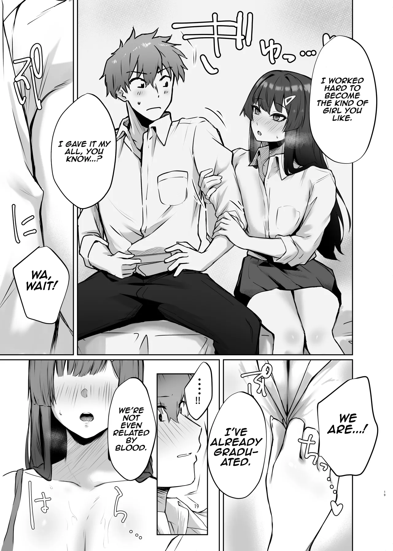 Osananajimi JK ga Dosukebe ni Seichou shita no de Sotsugyou Ichalove SEX suru Hanashi | The story of a childhood  friend who has grown up to be perverted, so they have graduation lovey-dovey sex page 20 original parody - sole female sole male hentai manga - read online free