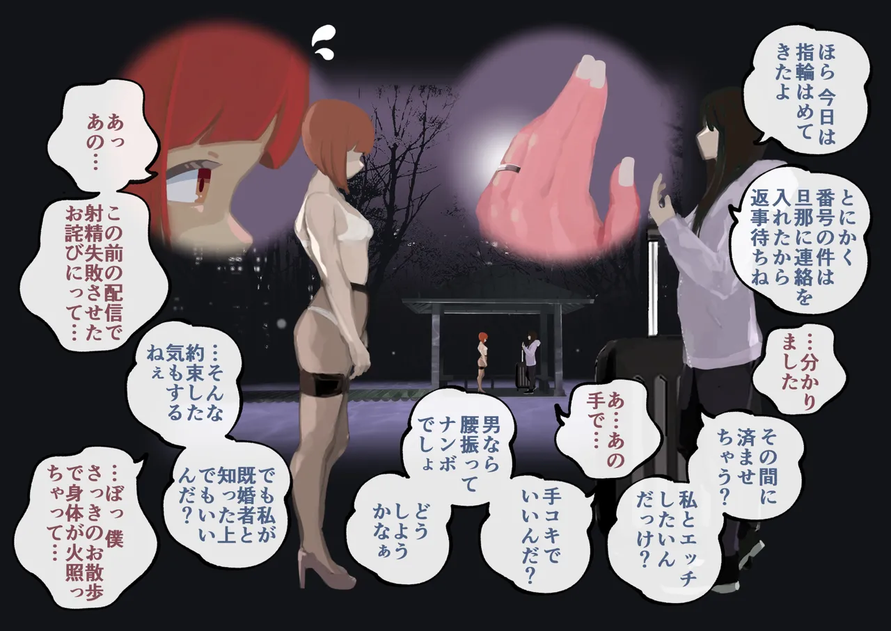 [Three Parts (Sanbu Kousaku)] Do-S Fuufuu Presents Josou Beginner-kun no Mesu Ochi Choukyou page 54 original parody - dark skin anal hentai manga - read online free