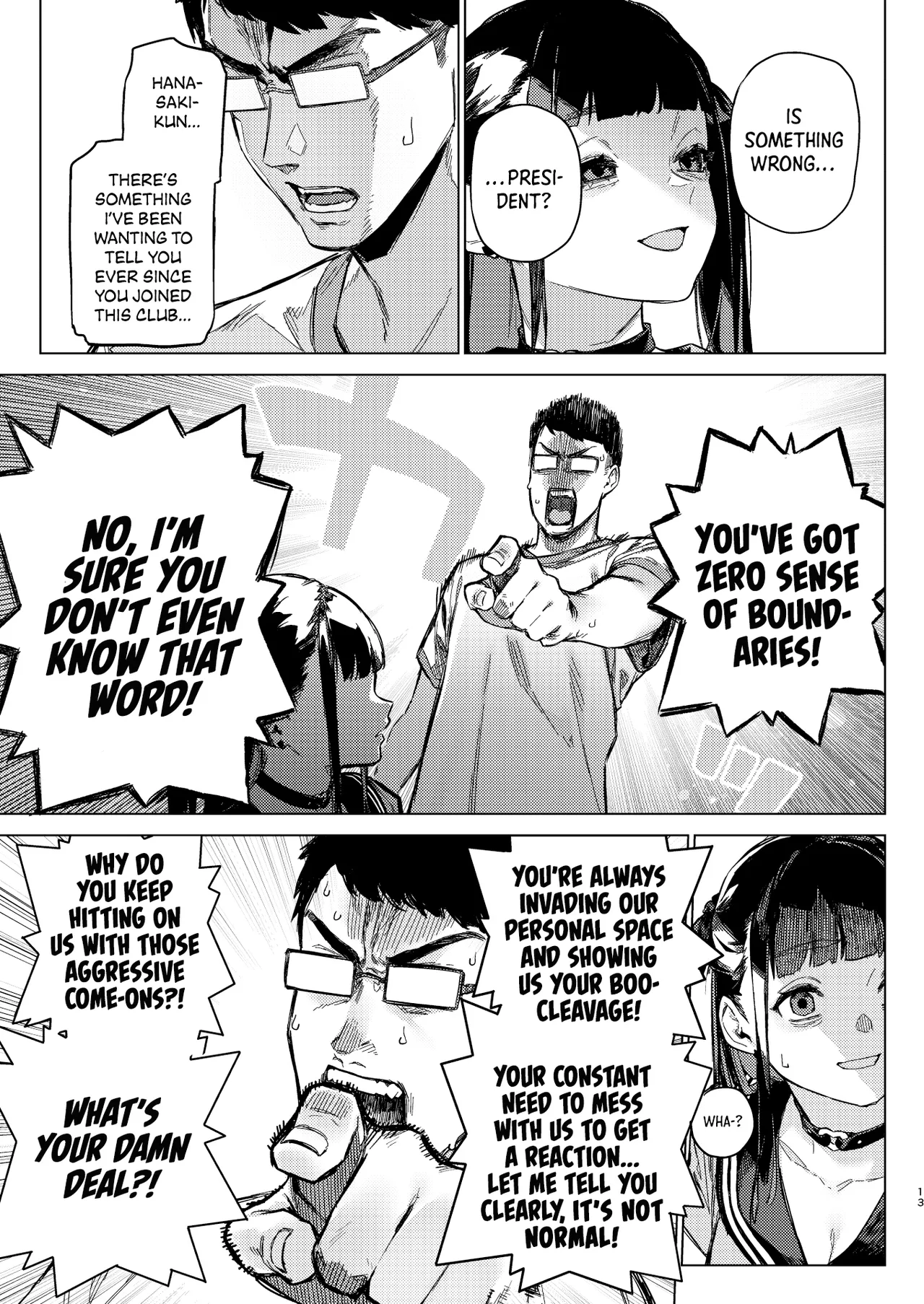 Shousou Mind Crisis!! | Anxious mind crisis!! page 12 original parody - sole female sole male hentai manga - read online free