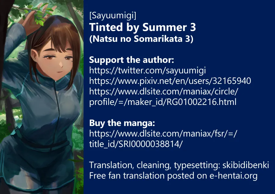 Natsu no Somarikata 3 | Tinted by Summer 3 page 28 original parody - sole female full censorship hentai manga - read online free