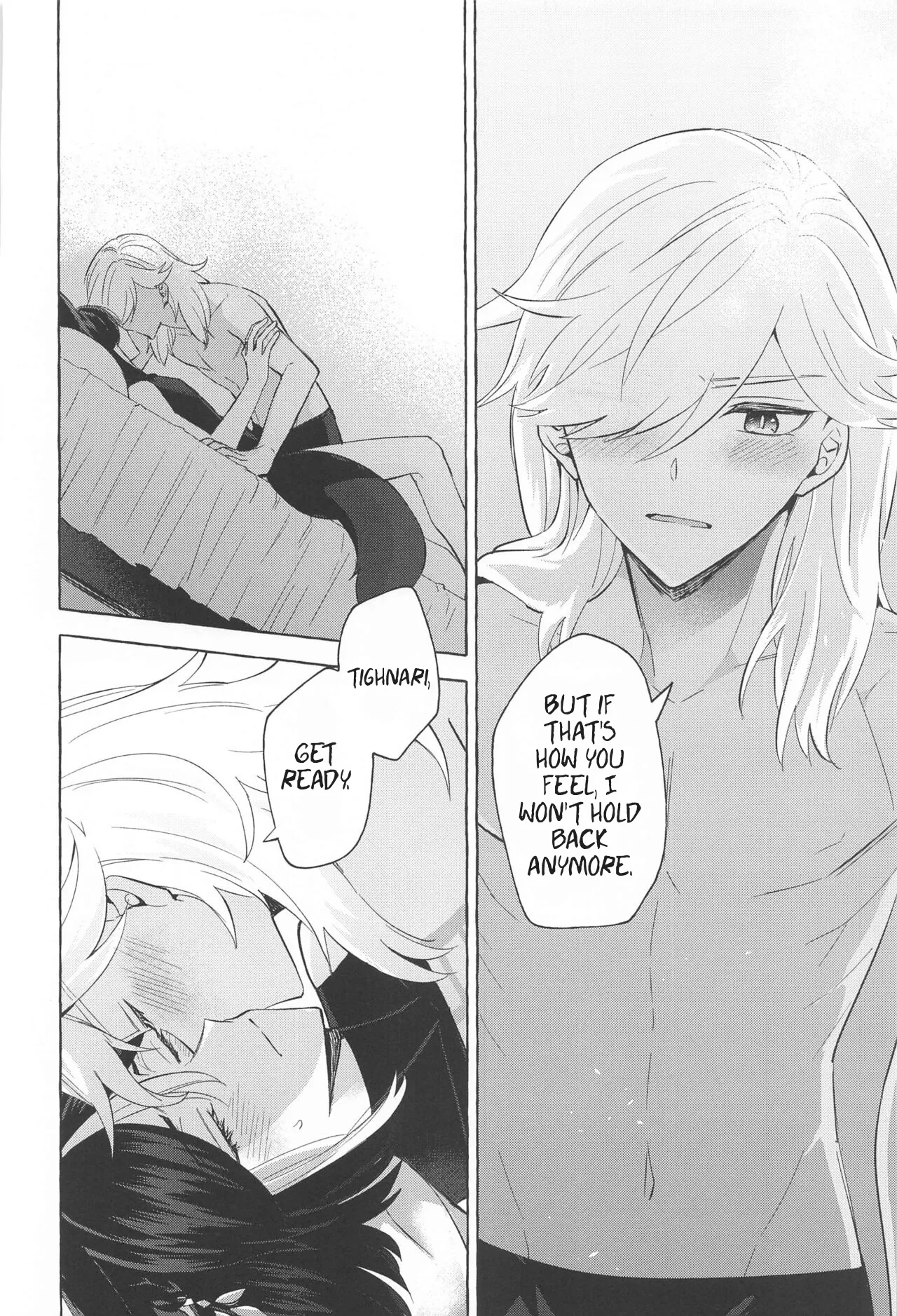 Shinju ni Yureru Buranko | Swimming in Pearlescent page 39 featuring tighnari genshin impact parody - anal males only hentai manga - read online free