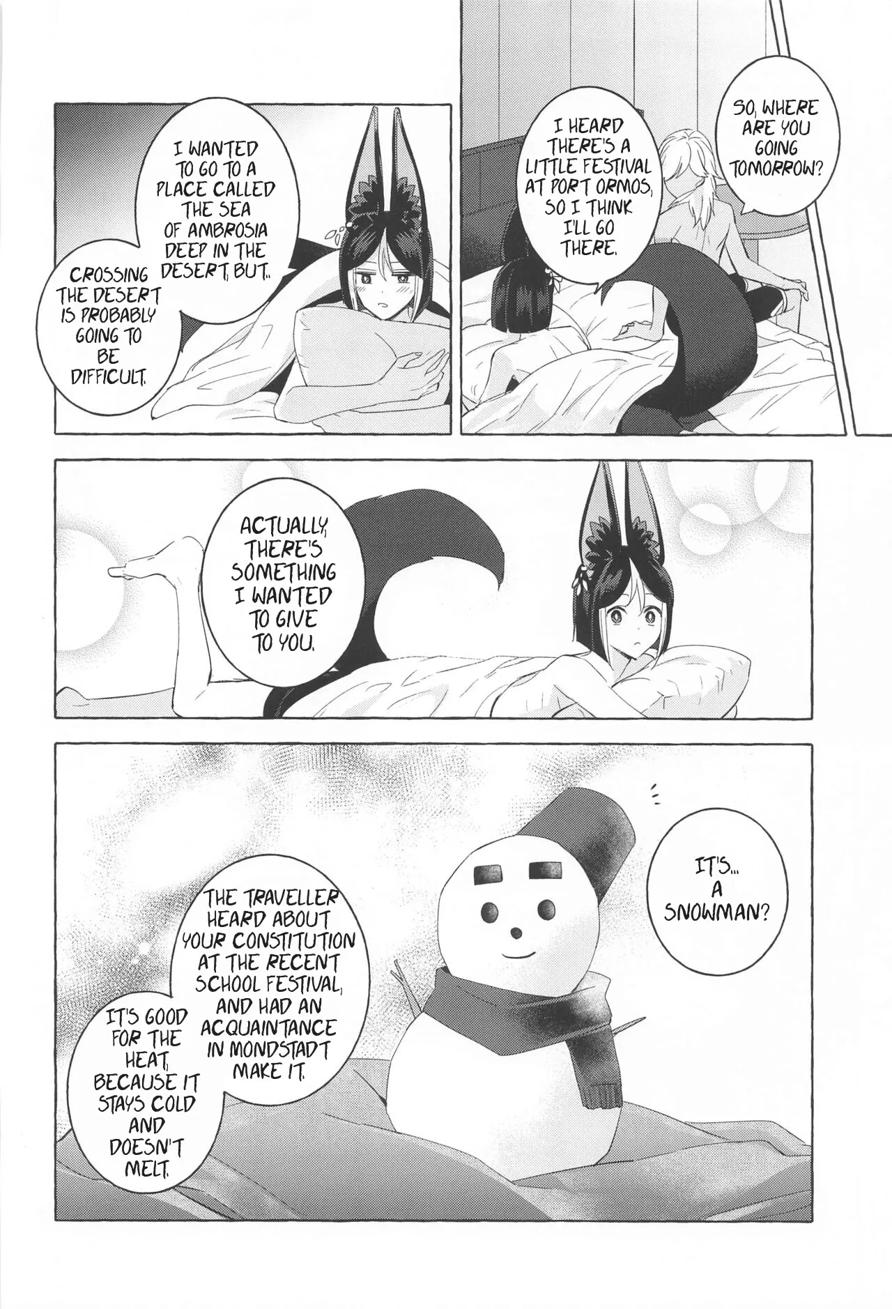 Shinju ni Yureru Buranko | Swimming in Pearlescent page 49 featuring tighnari genshin impact parody - anal males only hentai manga - read online free