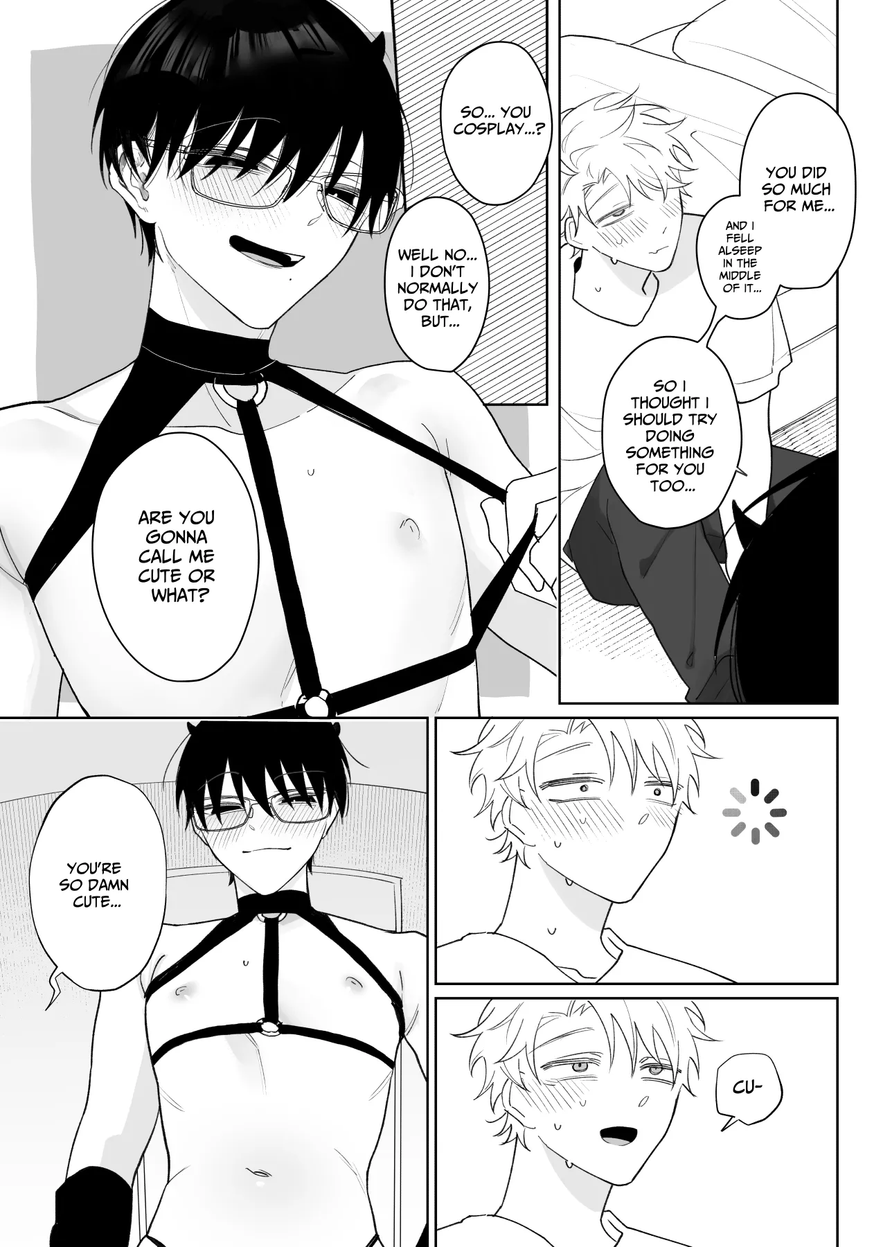 Yurukute Zakokute Naka no Ii Tomodachi | My Loose And Noob Best Friend page 34 original parody - glasses anal hentai manga - read online free