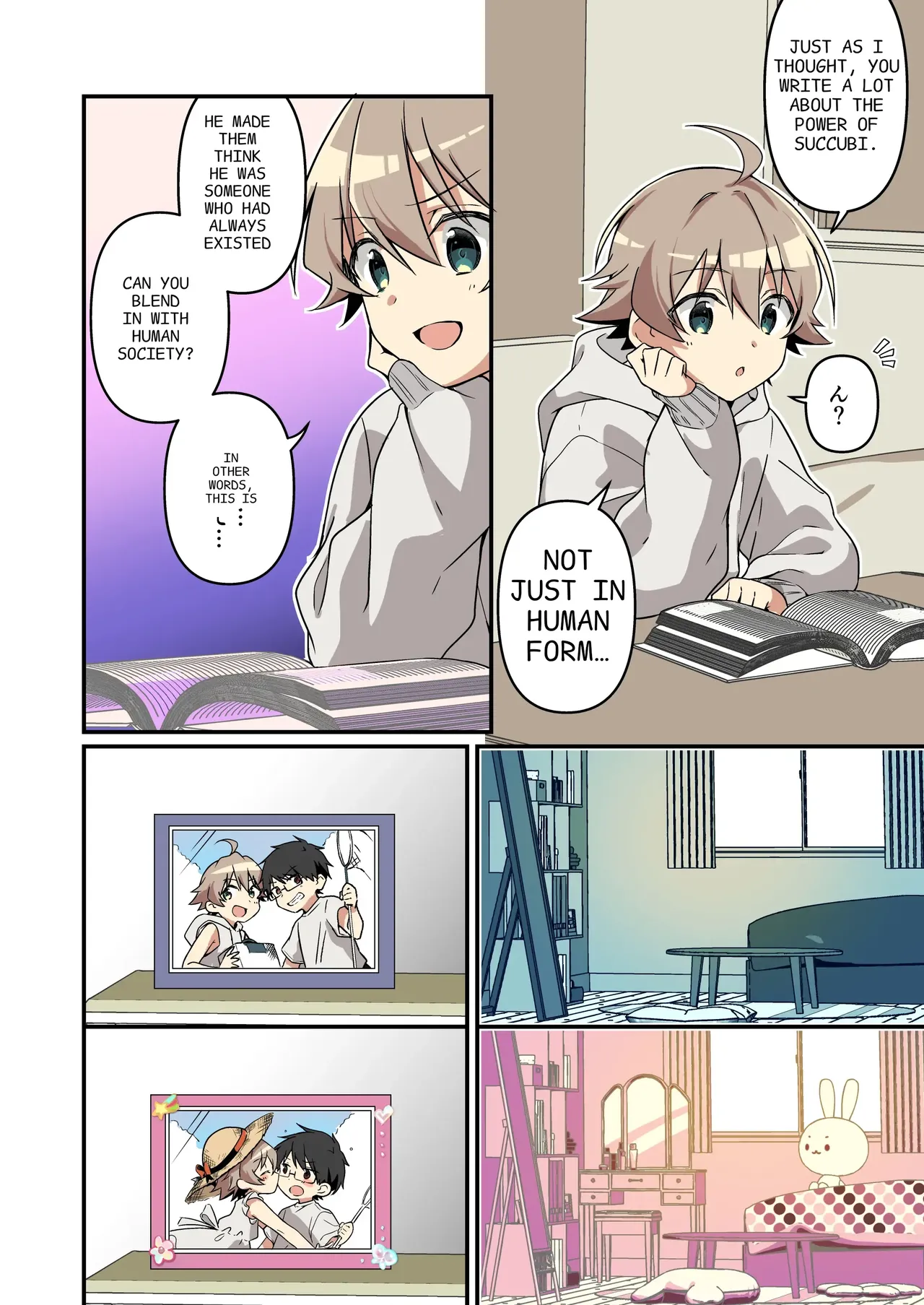 [TSF no F (NOMU)] Shoukan Sareta Succubus ga Boku da Nante Kiitenain desu kedo (Heart) | I didn't hear that I was the summoned succubus (heart) [English] page 34 original parody - schoolgirl uniform demon girl hentai manga - read online free