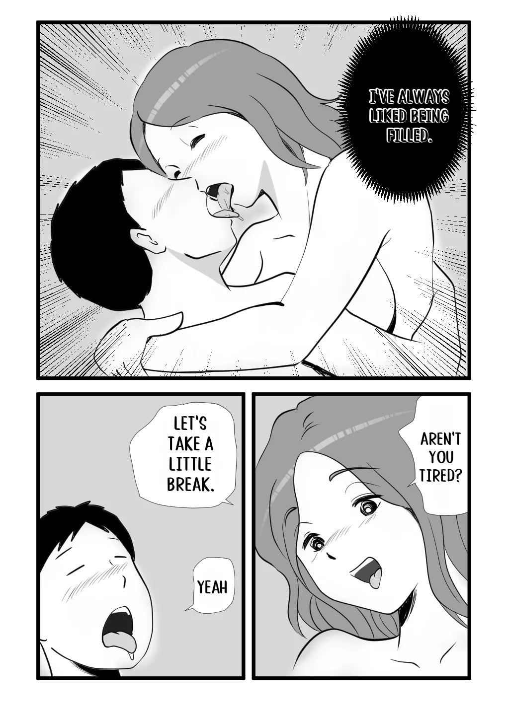 Iede Shitekita Kaa-san no Seiyoku ga Sugokatta page 34 original parody - milf big breasts hentai manga - read online free