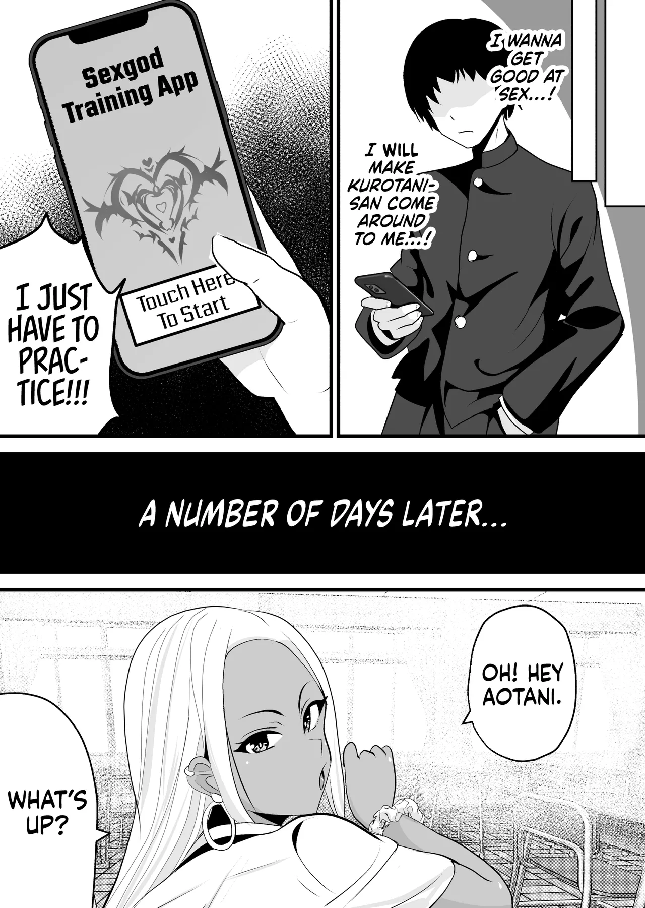 [Niizuma Gaikokkaku] Otaku ni Yasashii Kuro Gal ga Rare Card to Koukan de Sex Sasetekureru ー Nerd-Friendly Choco-Gyaru Will Trade Sex For Rare Cards [English] [head empty] [Digital] page 24 original parody - virginity big breasts hentai manga - read online free