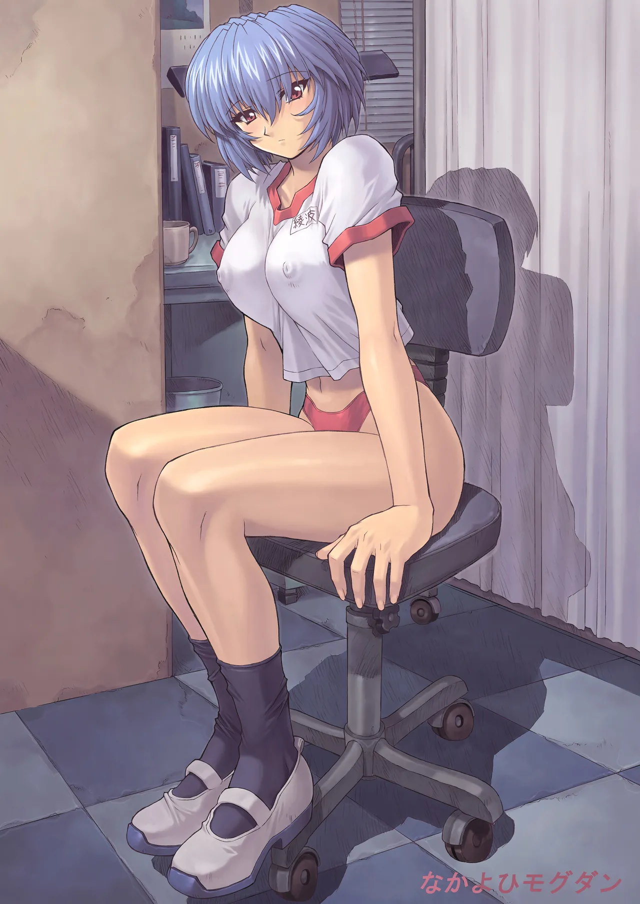 Ayanami 2 Hokenshitsu Hen page 21 featuring rei ayanami neon genesis evangelion parody - sole female sole male hentai manga - read online free