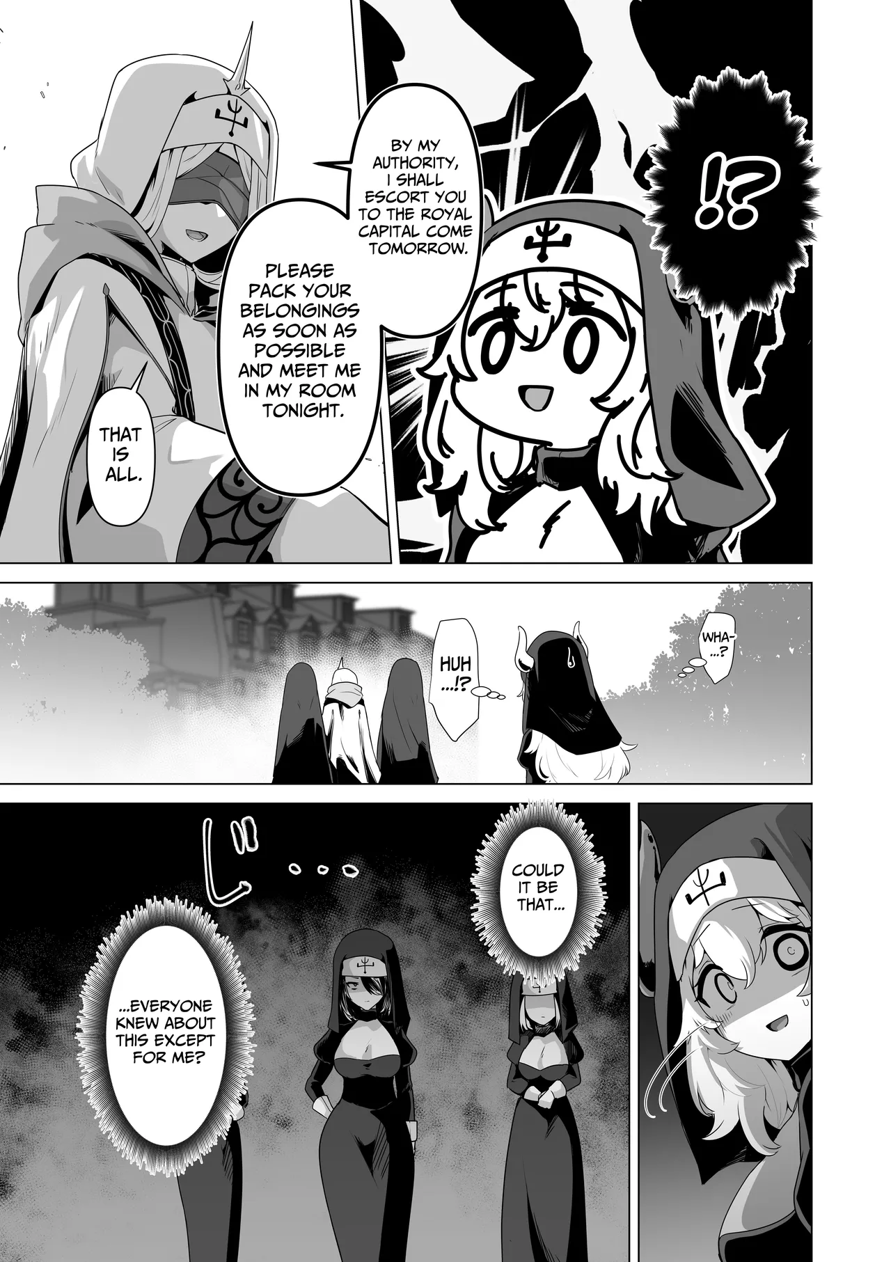 Sono Karada de Sister wa Muri desho | No Way She's A Nun With THAT Bod page 15 original parody - sole female nakadashi hentai manga - read online free