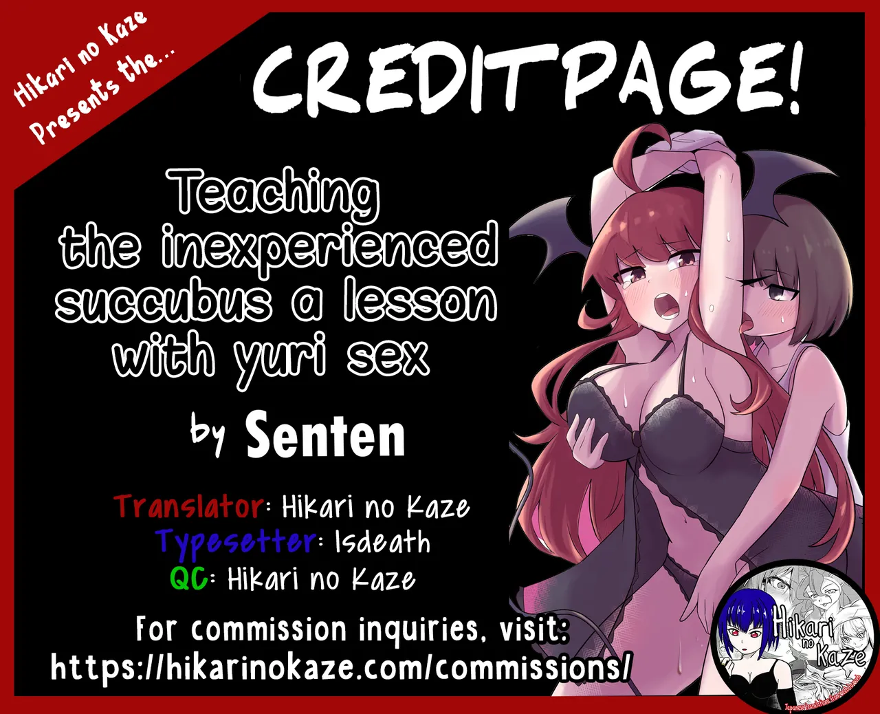 Ubu na Succubus Wakarase Yuri Ecchi | Teaching the Inexperienced Succubus a Lesson with Yuri Sex page 27 original parody - yuri females only hentai manga - read online free