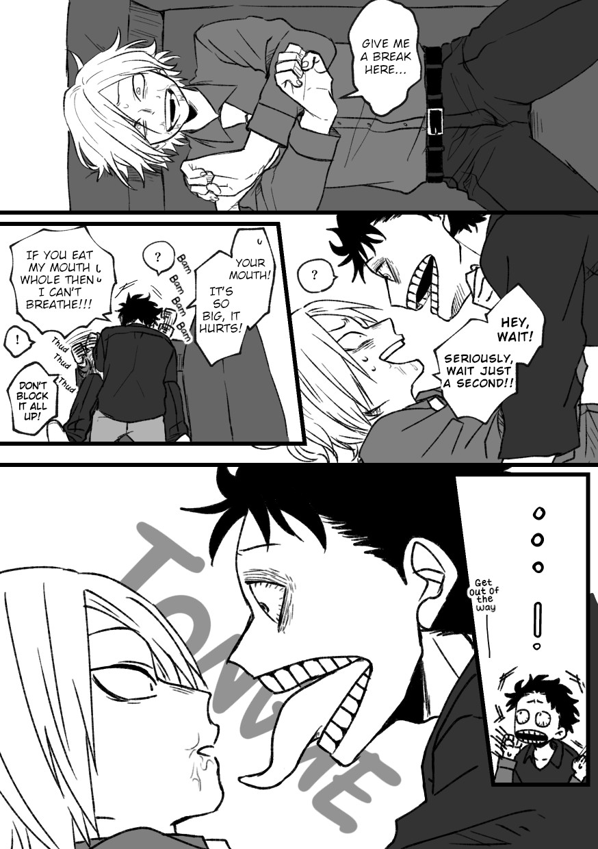 In Our Own Relationship page 17 my hero academia parody - rough translation kissing hentai manga - read online free