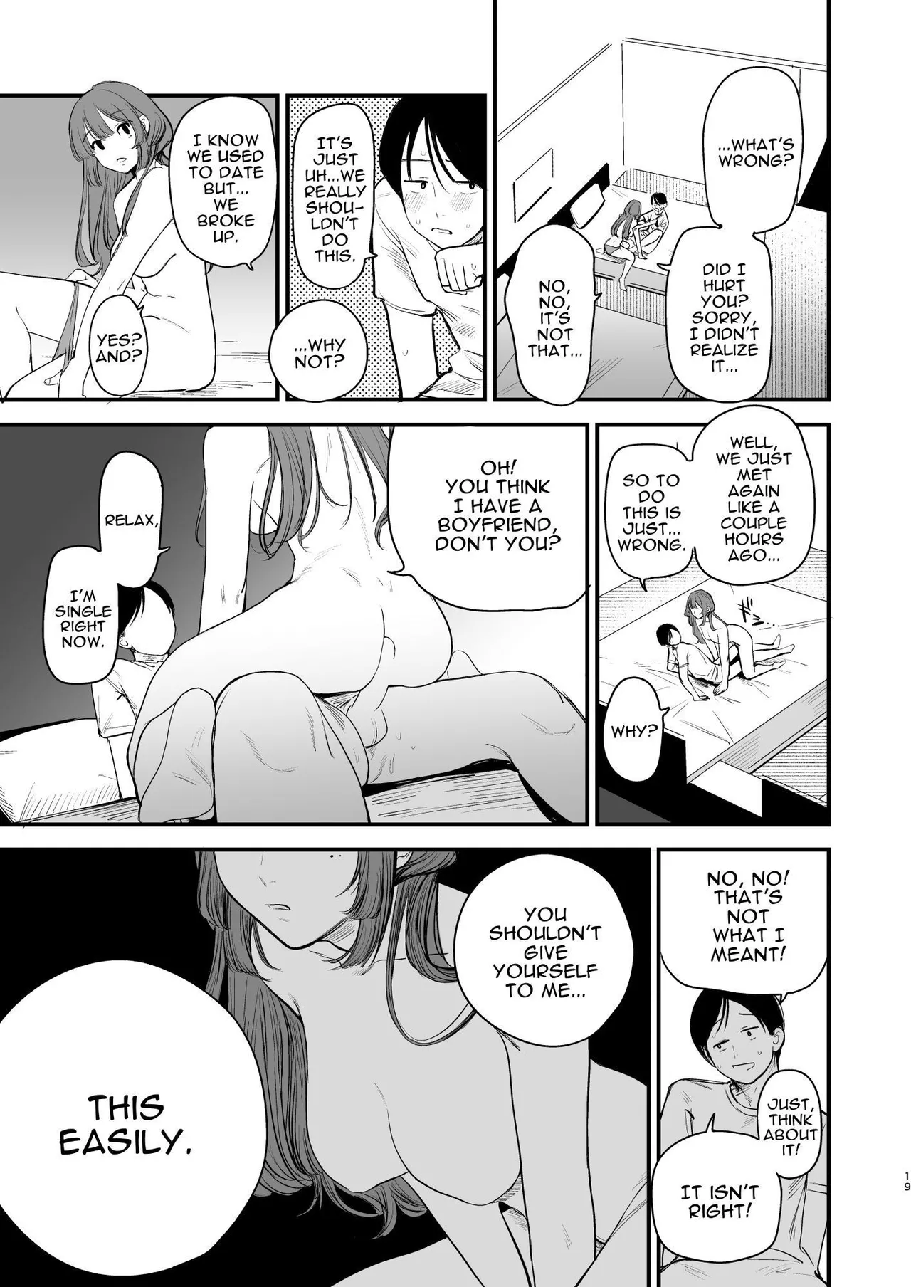 Hatsukoi wa Nigai Seishun no Aji | The Bitter Taste Of Lost Love page 20 original parody - handjob big breasts hentai manga - read online free