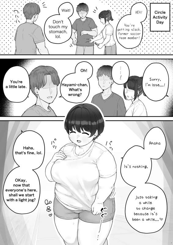 Athletics Circle Girl page 9 original parody - sweating big breasts hentai manga - read online free