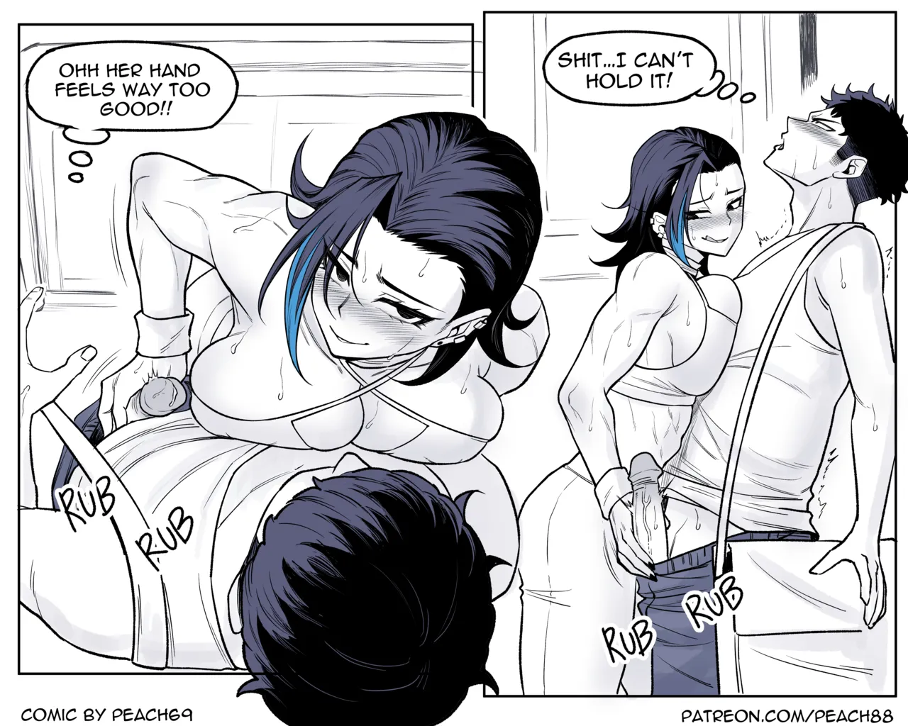 Sadist Junior / Sadist GF page 58 original parody - squirting handjob hentai manga - read online free