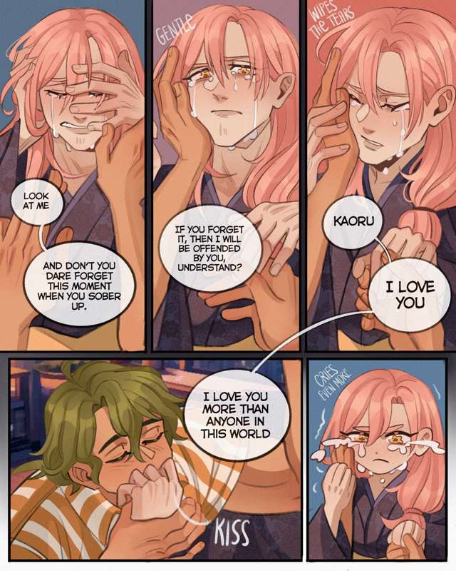 Our Happily Ever After #matchablossom page 48 featuring kaoru sakurayashiki sk8 the infinity parody - kissing schoolboy uniform hentai manga - read online free