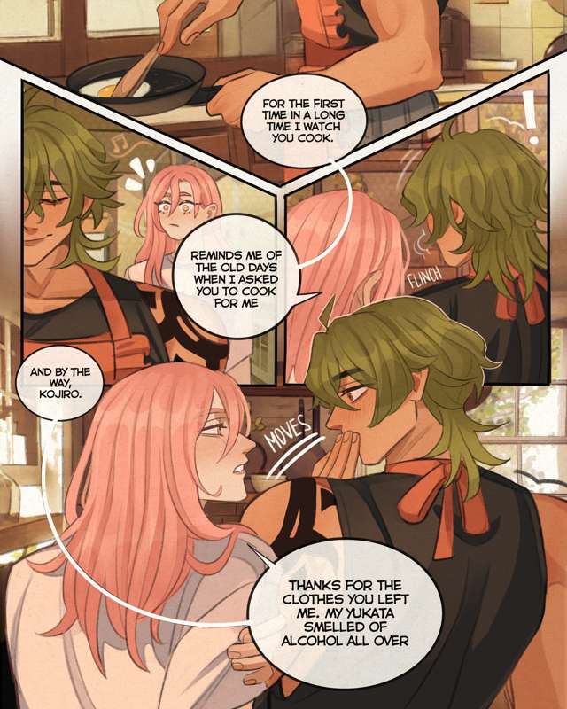 Our Happily Ever After #matchablossom page 57 featuring kojiro nanjo sk8 the infinity parody - kissing muscle hentai manga - read online free