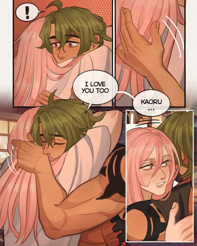 Our Happily Ever After #matchablossom page 64 featuring kaoru sakurayashiki sk8 the infinity parody - kissing schoolboy uniform hentai manga - read online free