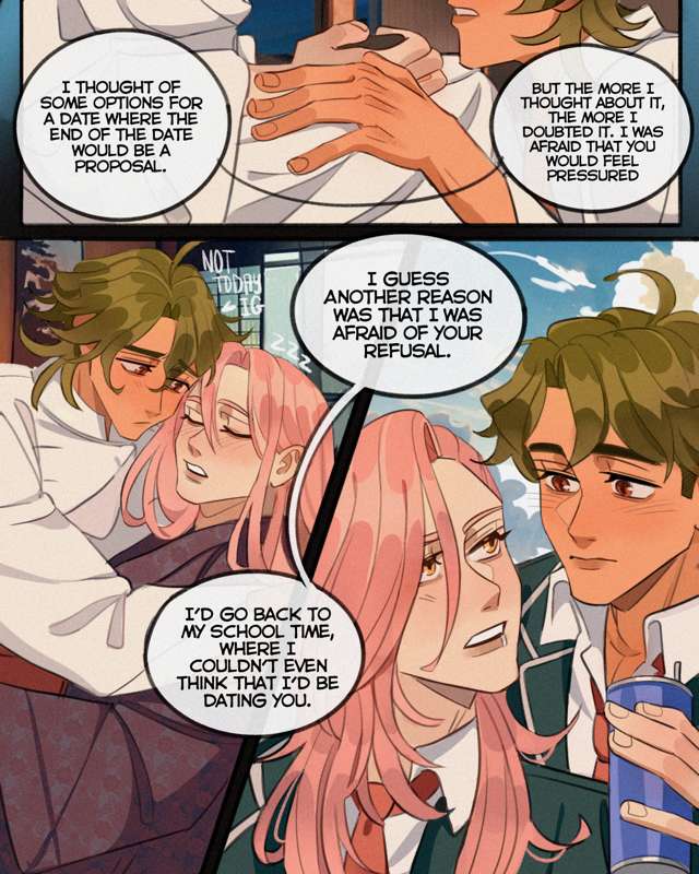 Our Happily Ever After #matchablossom page 99 featuring kojiro nanjo sk8 the infinity parody - kissing muscle hentai manga - read online free