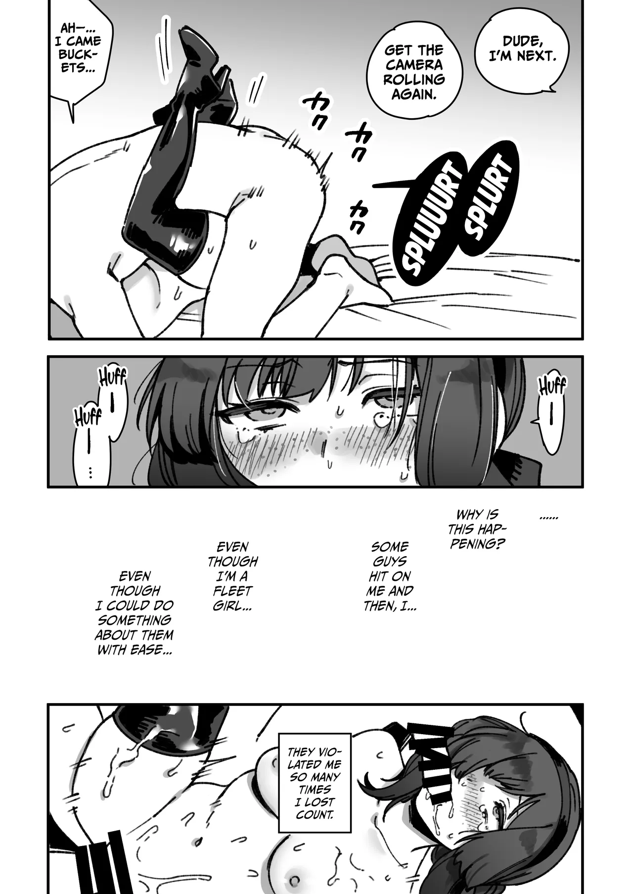 Kanmusu Mogador No Manga page 17 featuring mogador kantai collection parody - mmf threesome nakadashi hentai manga - read online free
