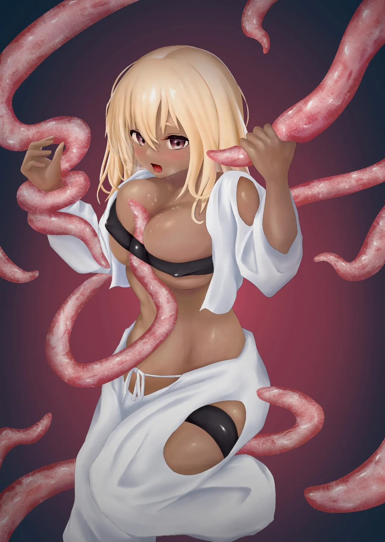 Murano okite Zainin to syokusyu Ep2 page 9 original parody - dark skin multi-work series hentai manga - read online free