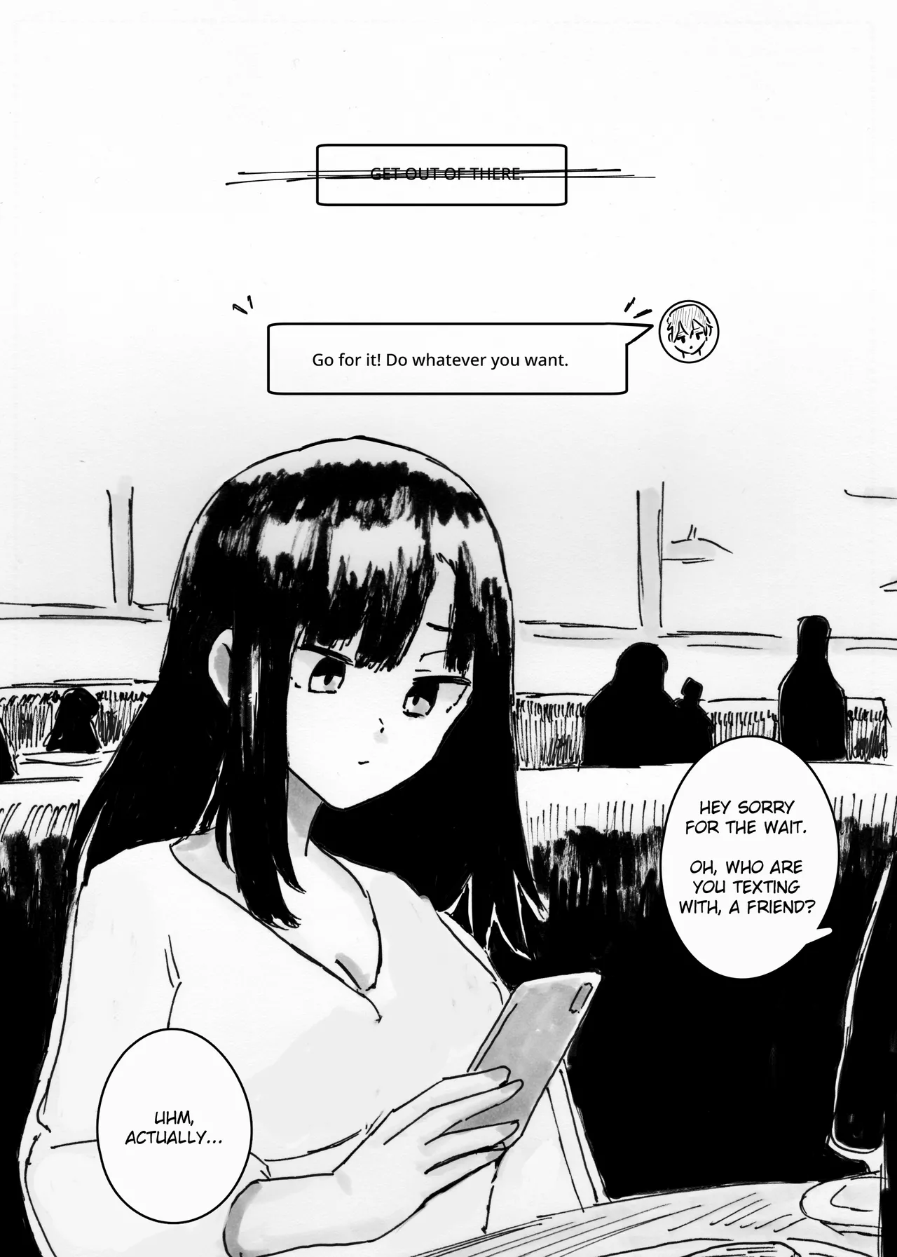 NTR Phone - Cathryn Special page 20 original parody - big breasts netorare hentai manga - read online free