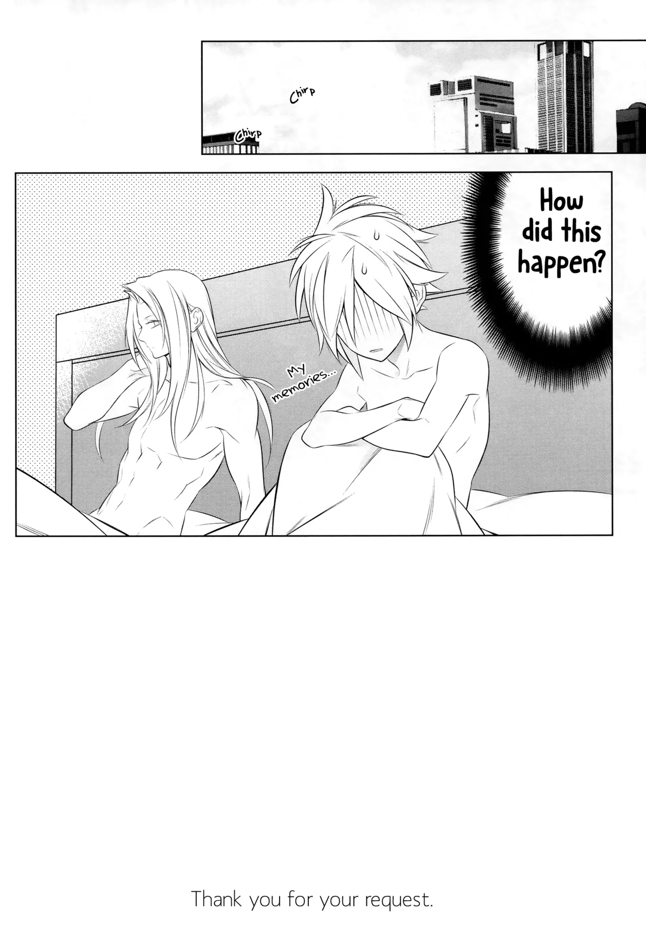 Thank You for Your Request page 11 featuring cloud strife final fantasy vii parody - crossdressing males only hentai manga - read online free