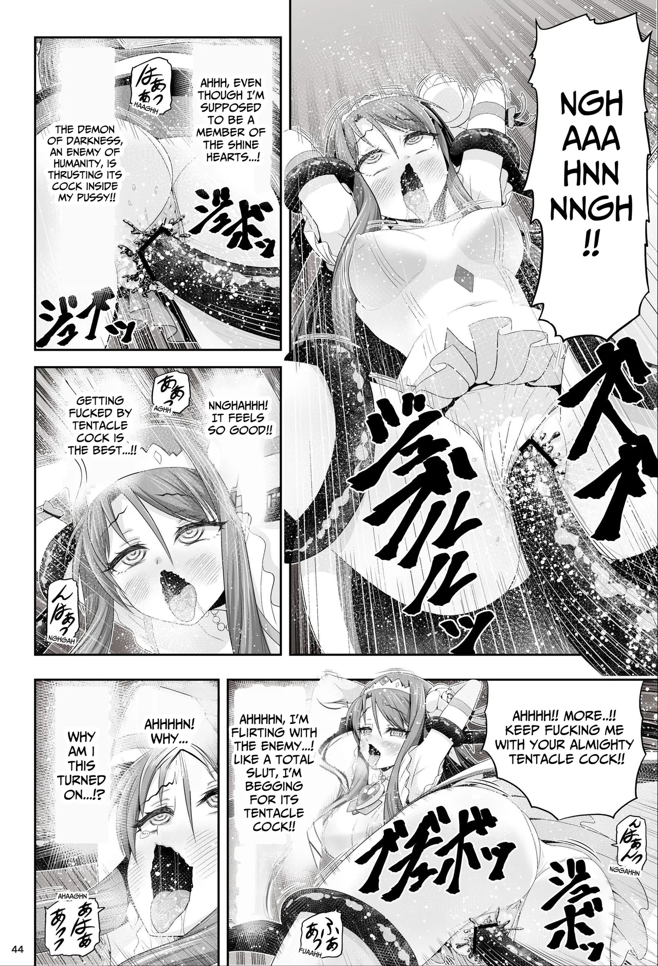 Magical Girls Shine Hearts - Episode 1 Erina Saijo page 45 original parody - corruption magical girl hentai manga - read online free