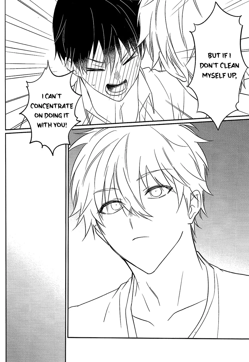 Never say, Give up! page 24 featuring seishiro nagi blue lock parody - males only yaoi hentai manga - read online free