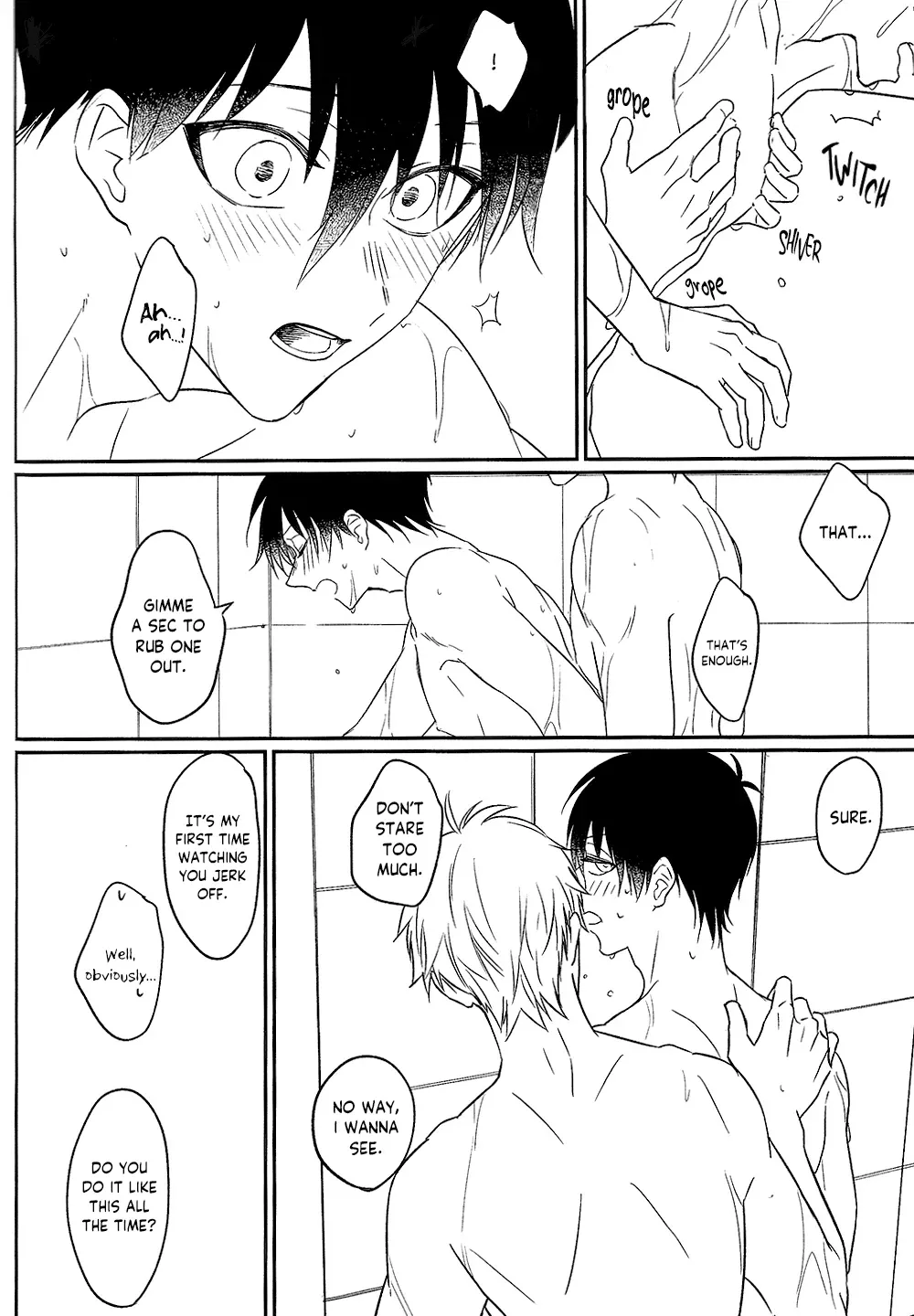 Never say, Give up! page 30 featuring seishiro nagi blue lock parody - males only yaoi hentai manga - read online free