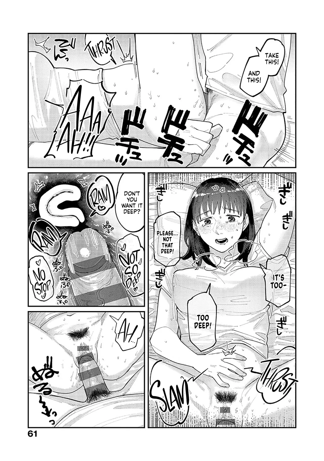 Hai Boruteji! - 17cm ni Koishiteru | High Voltage! 17cm Deep in Love! page 61 - sole male nakadashi hentai manga - read online free