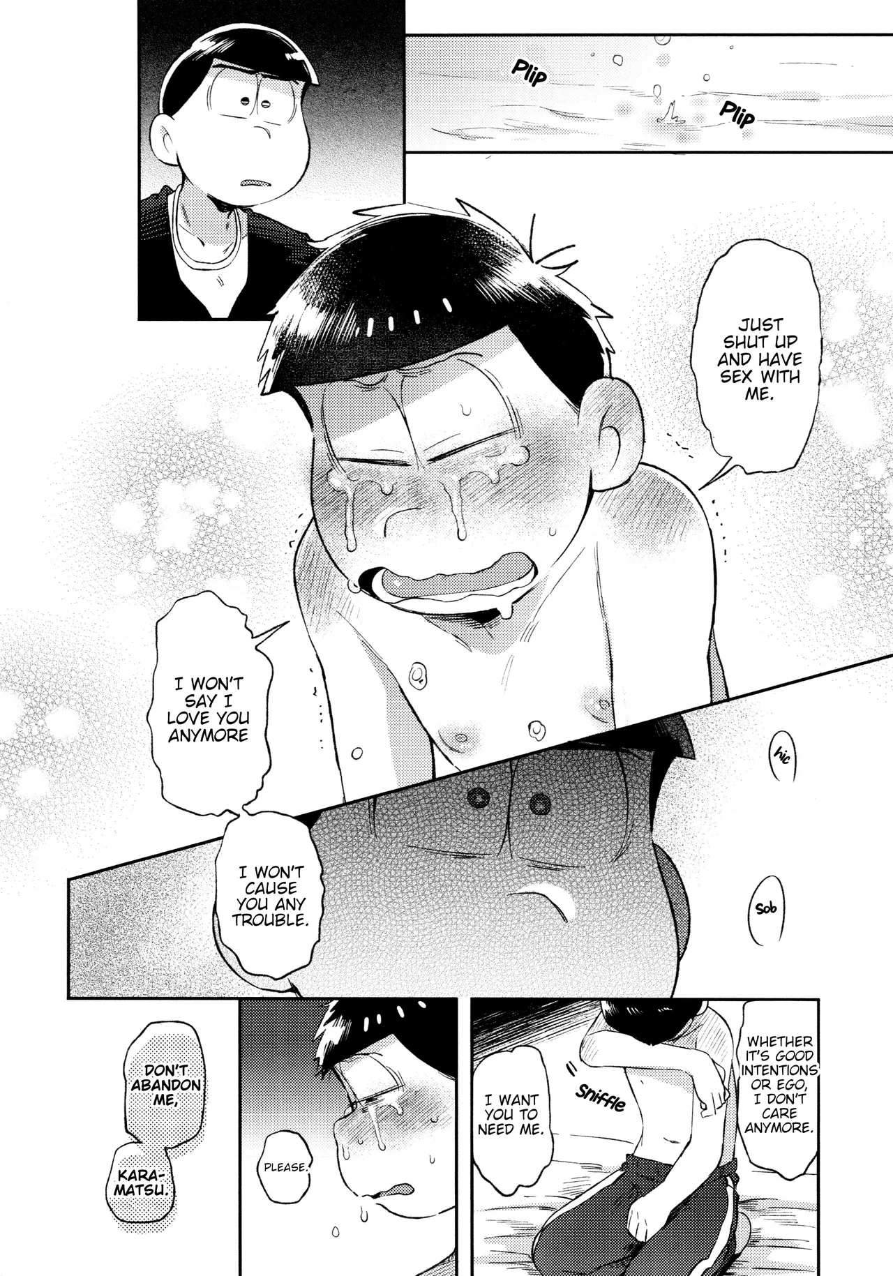 Momoiro netsu tsuki sōshūhen sairoku page 110 featuring karamatsu matsuno osomatsu-san parody - rough translation kissing hentai manga - read online free