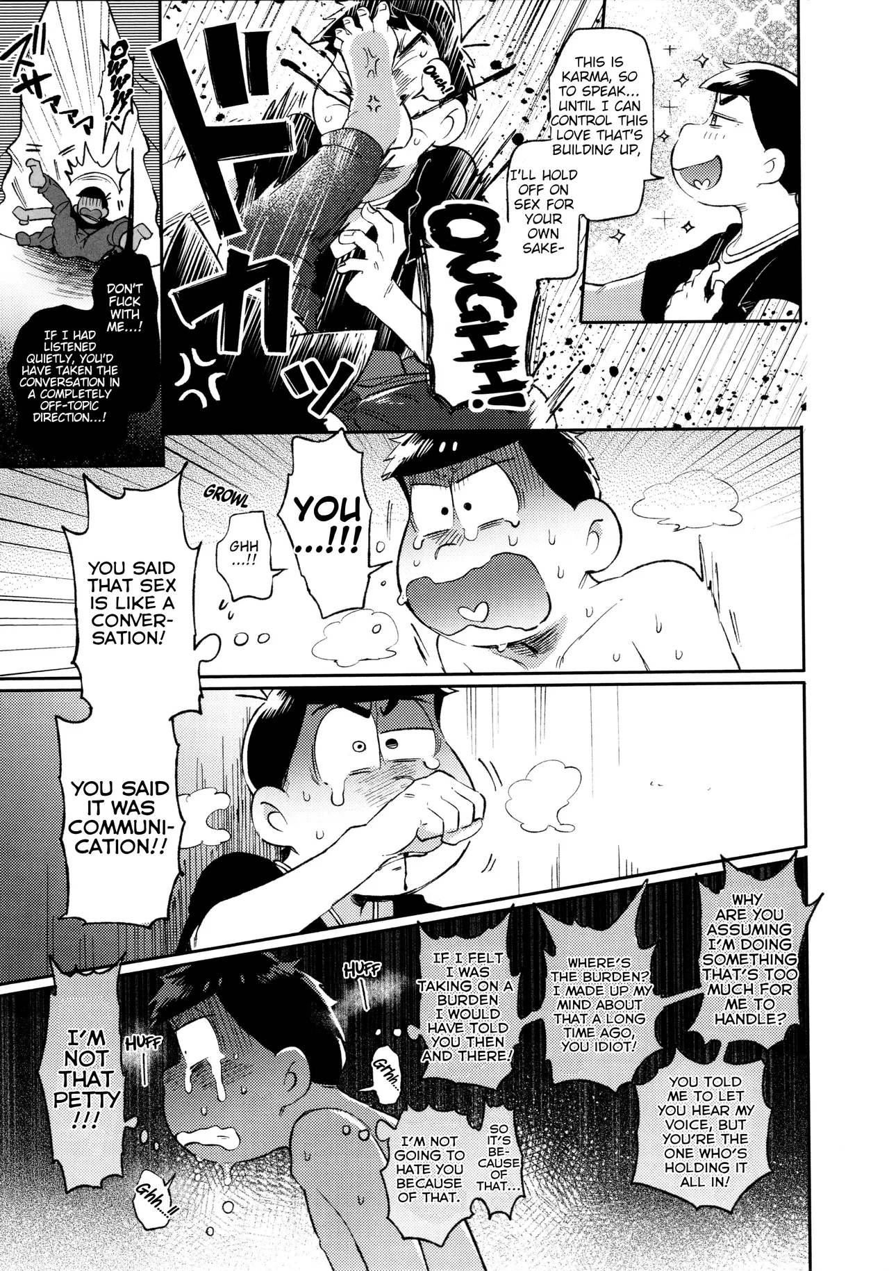 Momoiro netsu tsuki sōshūhen sairoku page 115 featuring ichimatsu matsuno osomatsu-san parody - kissing anal hentai manga - read online free