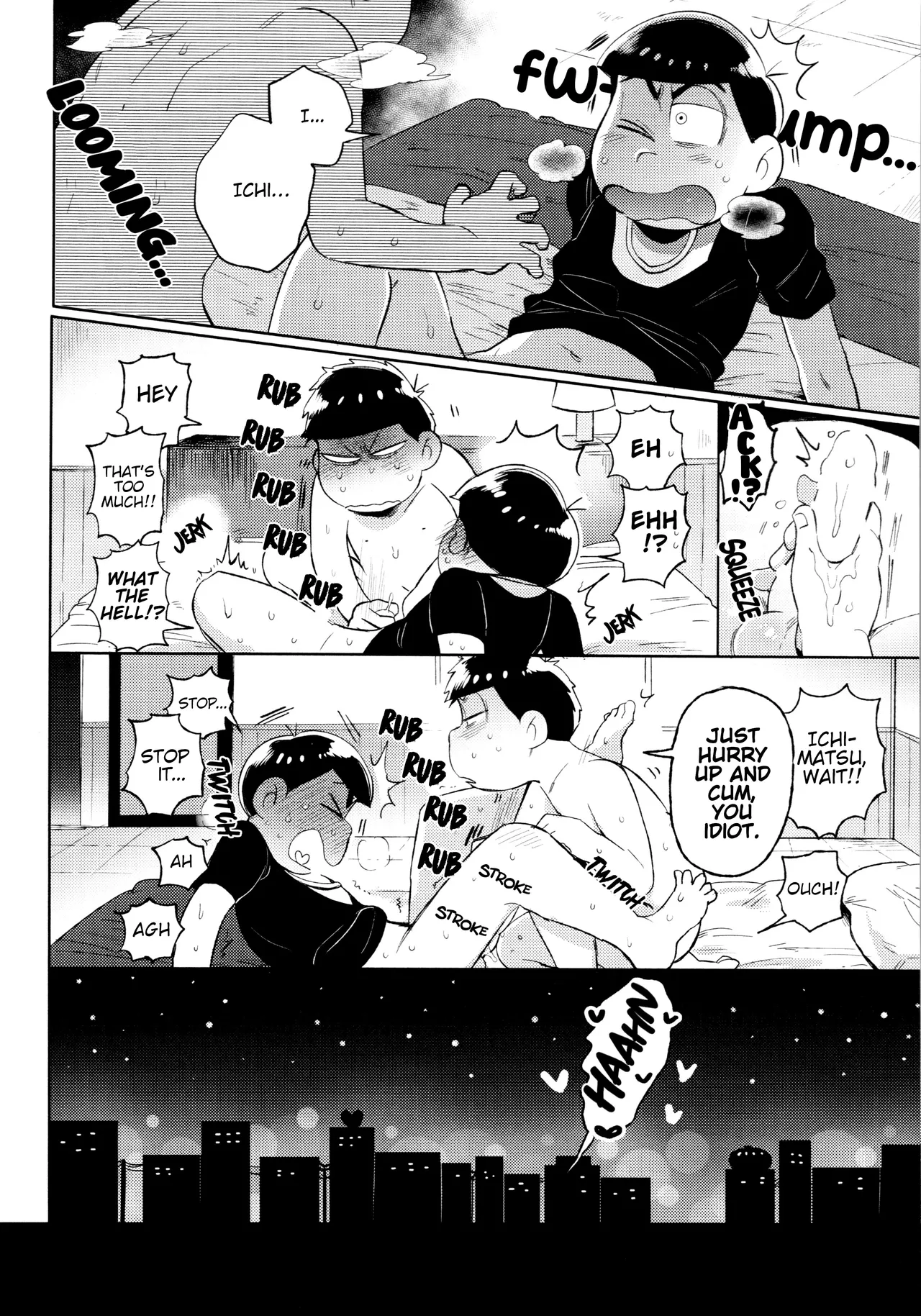 Momoiro netsu tsuki sōshūhen sairoku page 14 featuring karamatsu matsuno osomatsu-san parody - rough translation kissing hentai manga - read online free